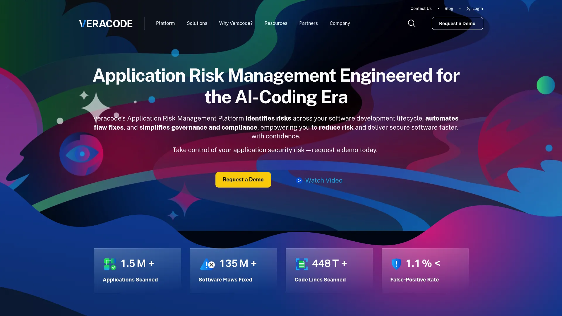 Veracode application risk management platform