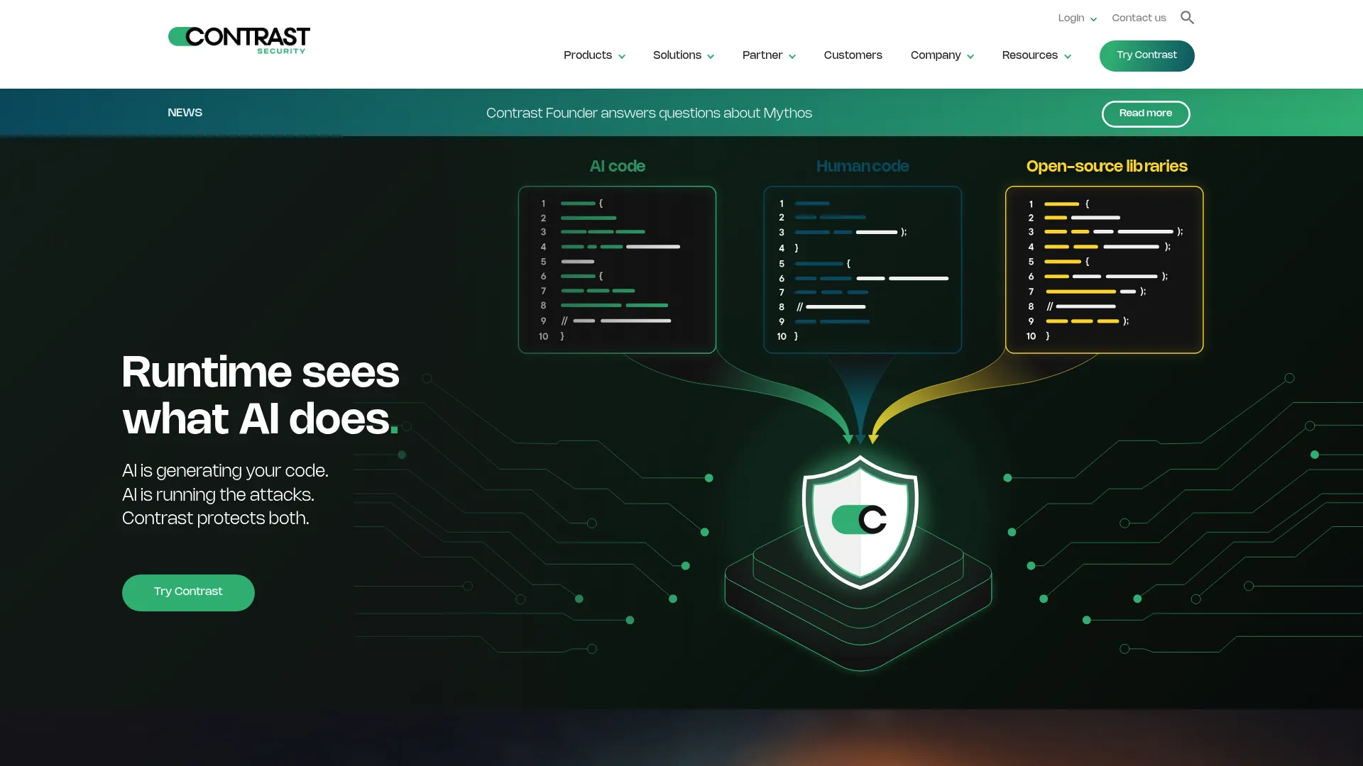 Contrast Security runtime application security platform