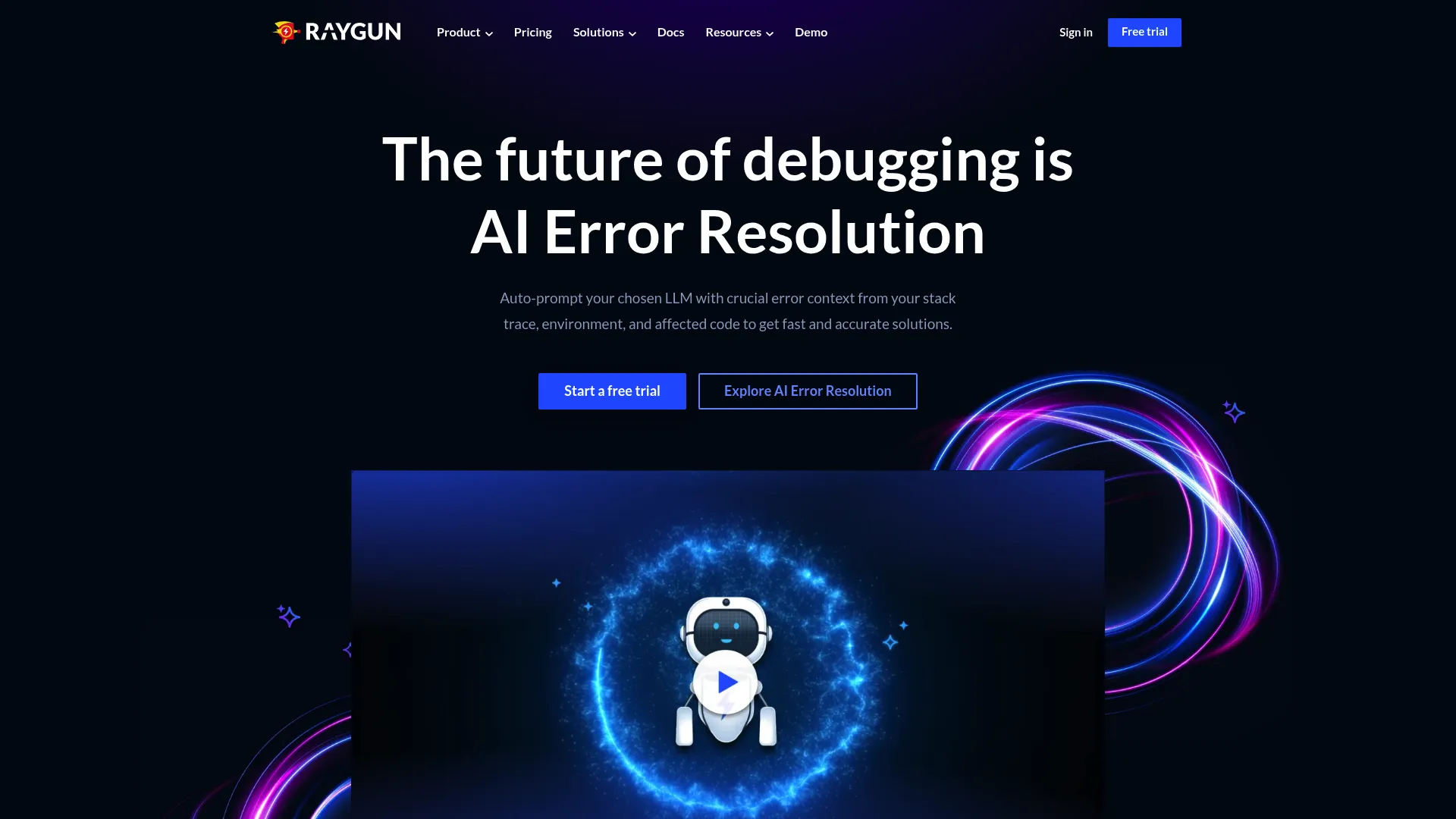 Raygun application monitoring platform