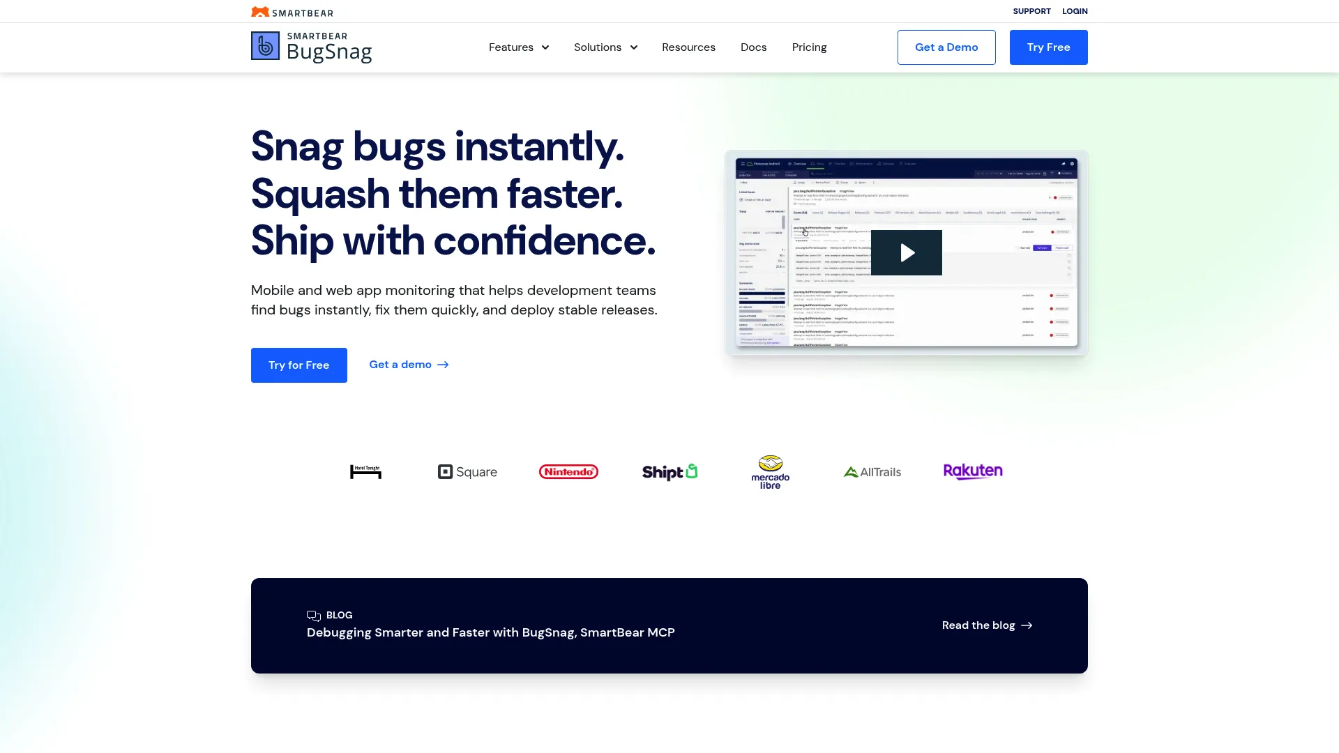 SmartBear Insight Hub developer observability