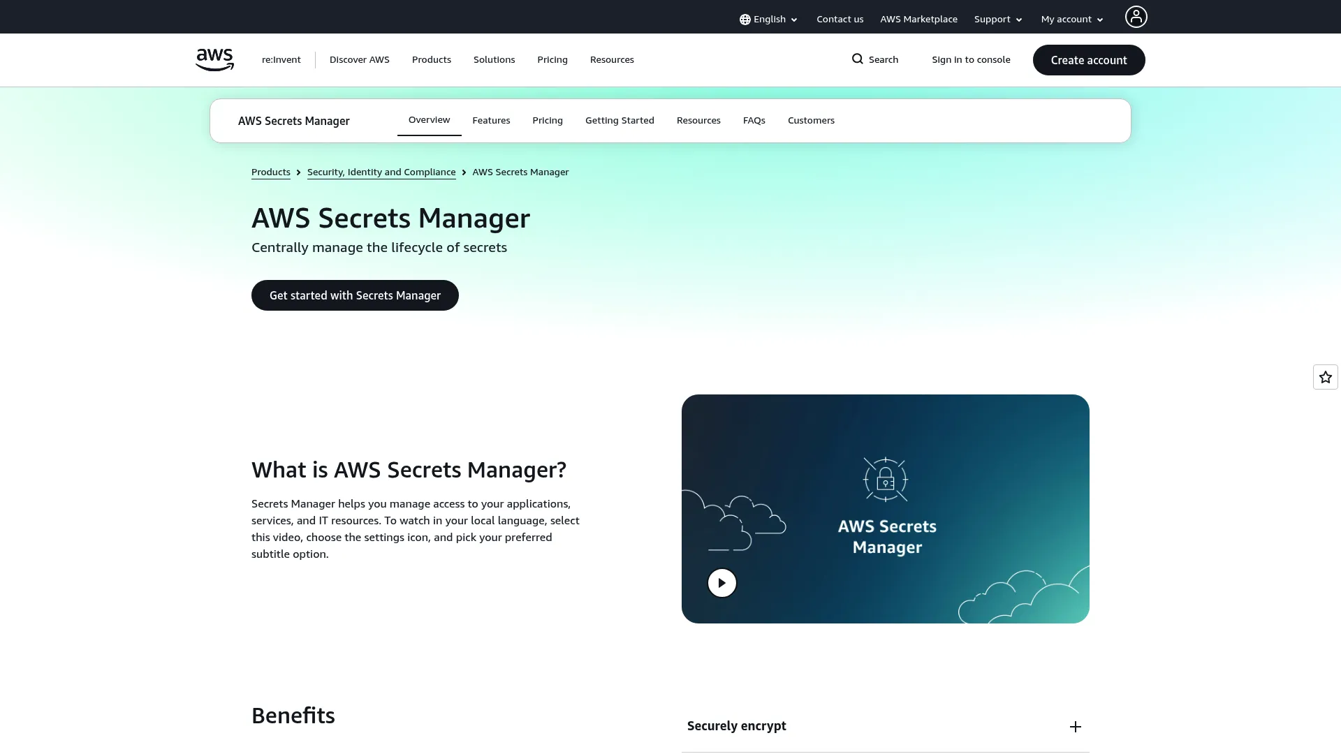 AWS Secrets Manager