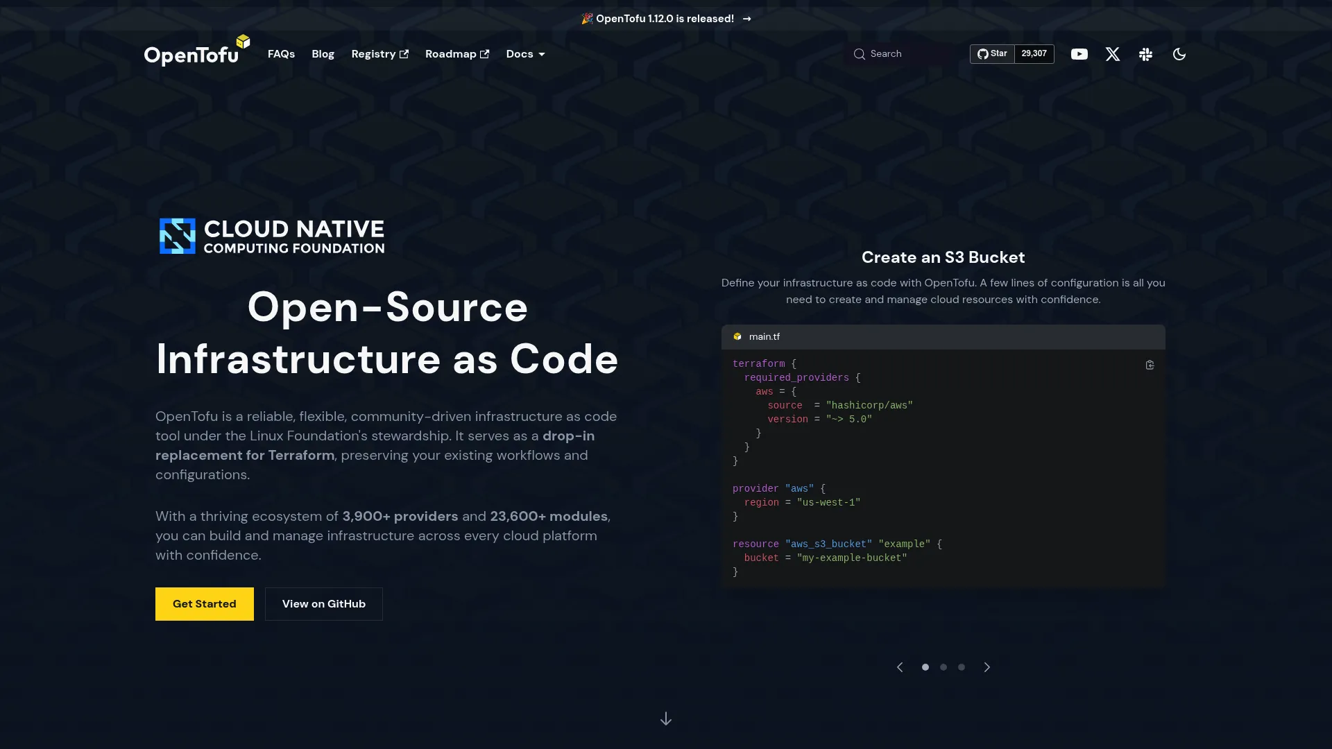 OpenTofu open-source infrastructure as code