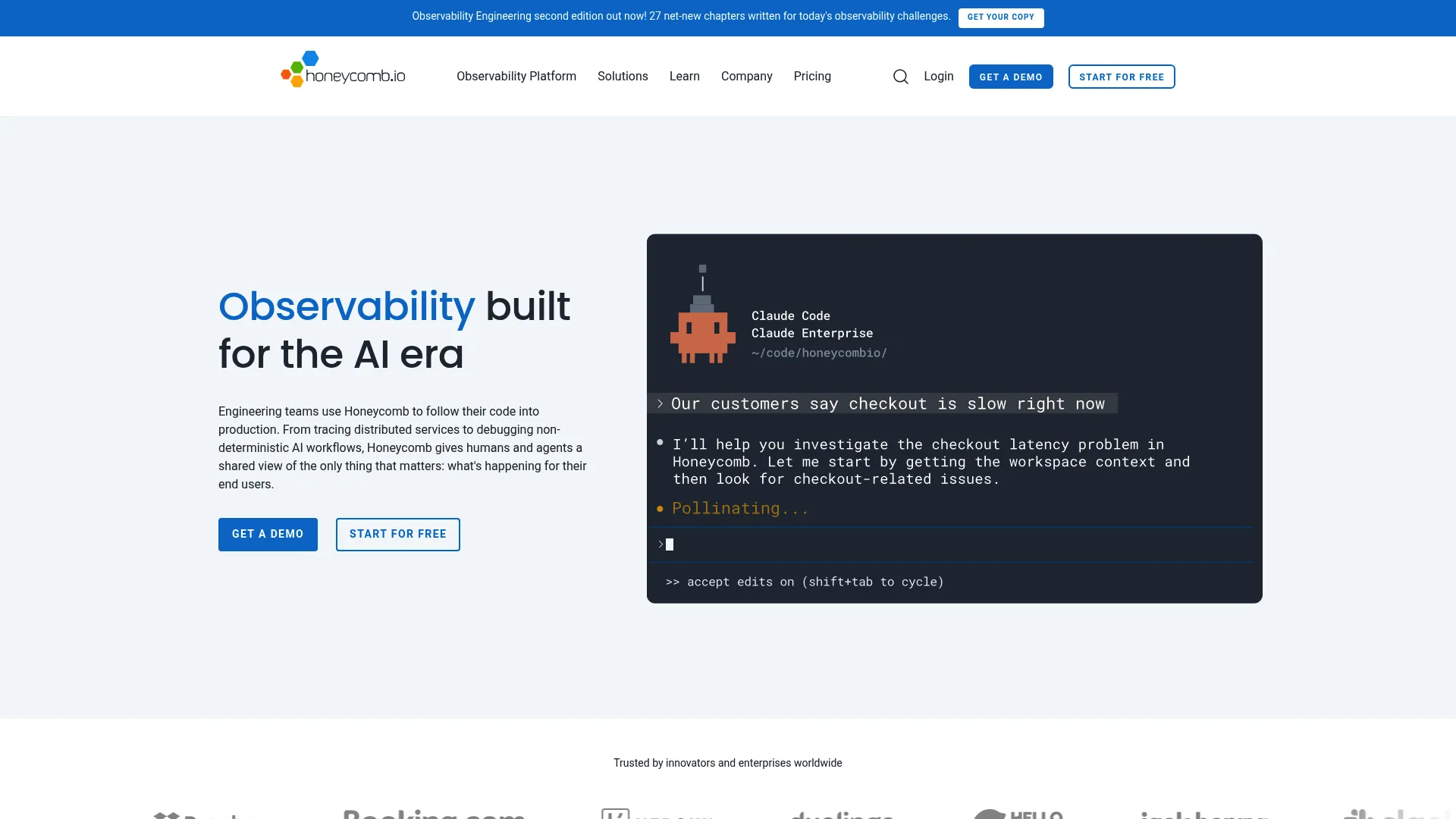 Honeycomb high-cardinality observability platform