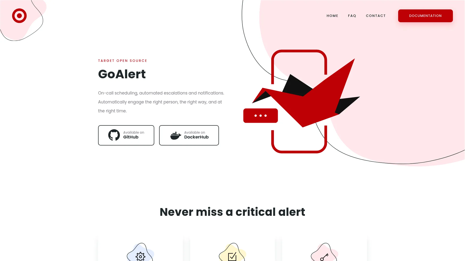 GoAlert open-source on-call scheduling and alerting software