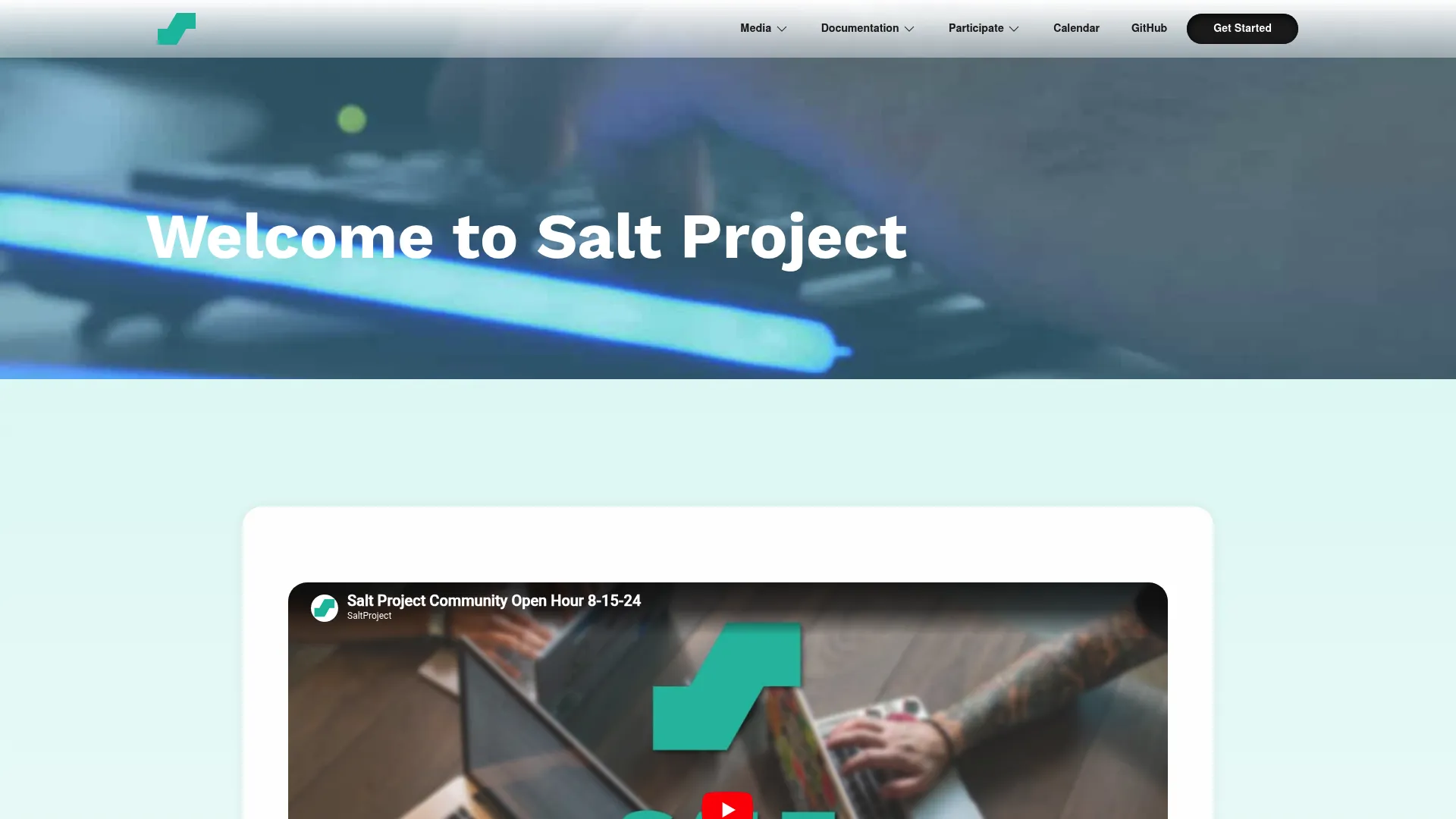 Salt configuration management software