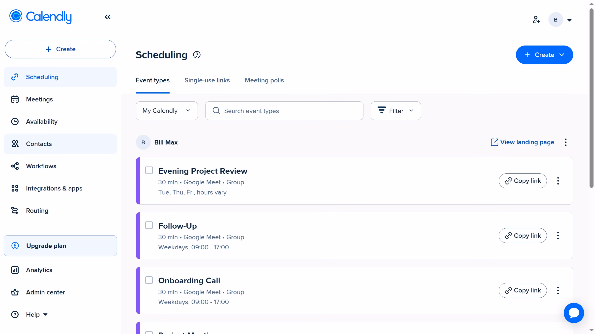 How to add a contact in Calendly