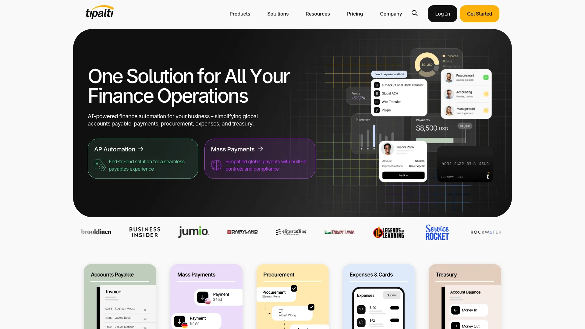 Tipalti global payables automation