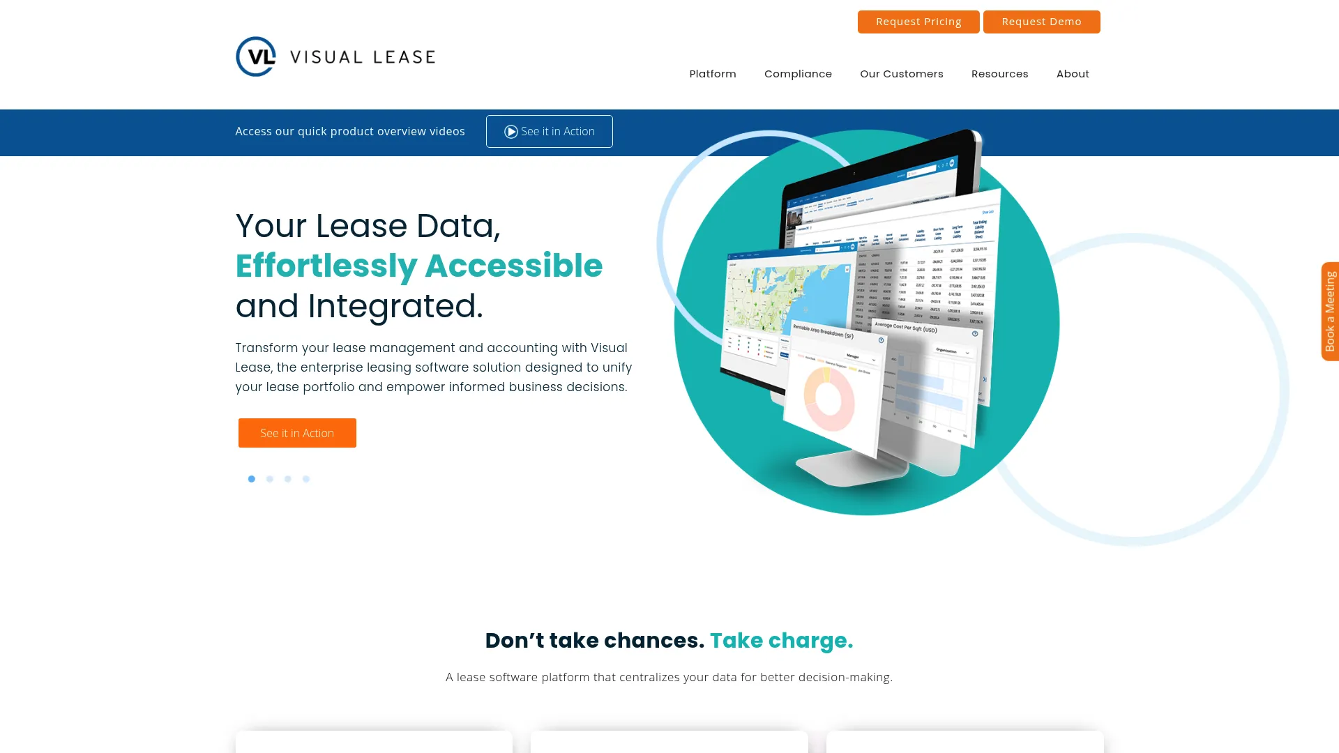 Visual Lease lease management and accounting dashboard