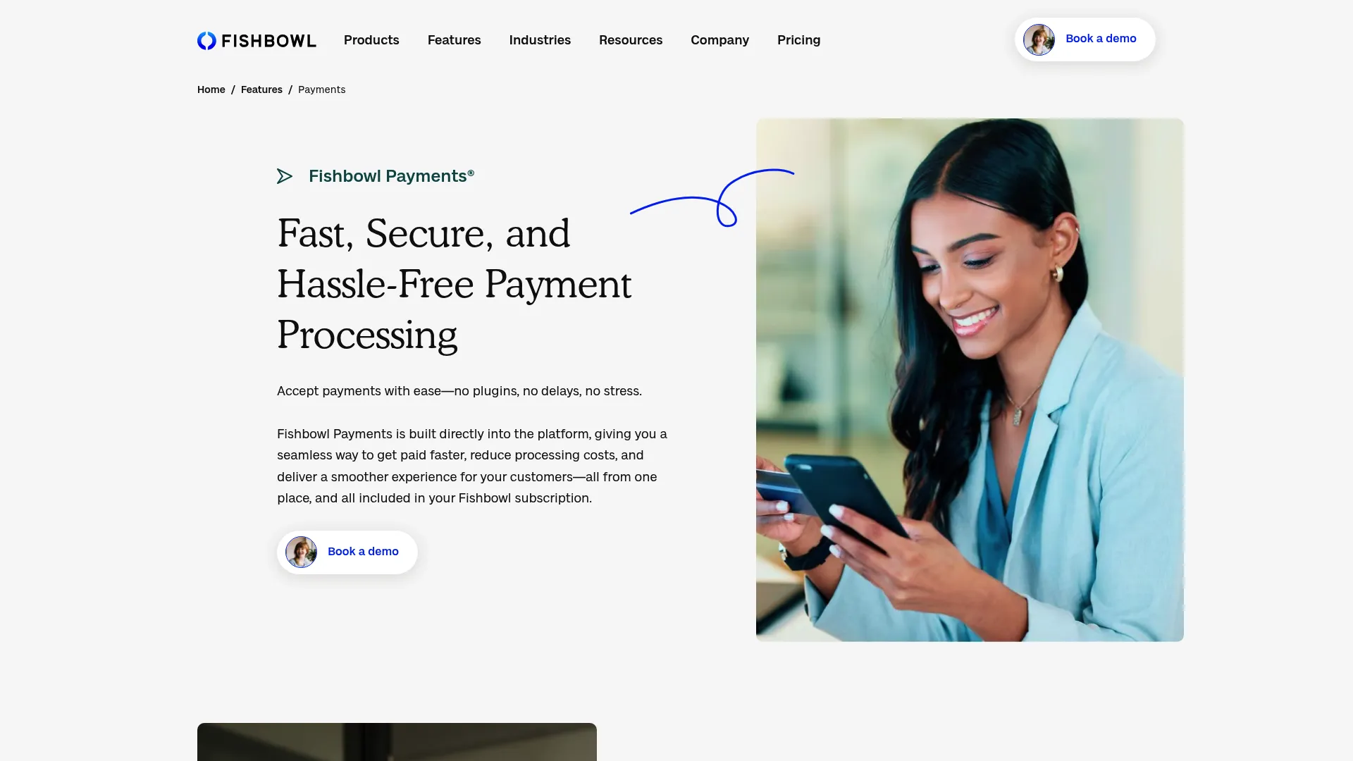 Fishbowl WMS product page