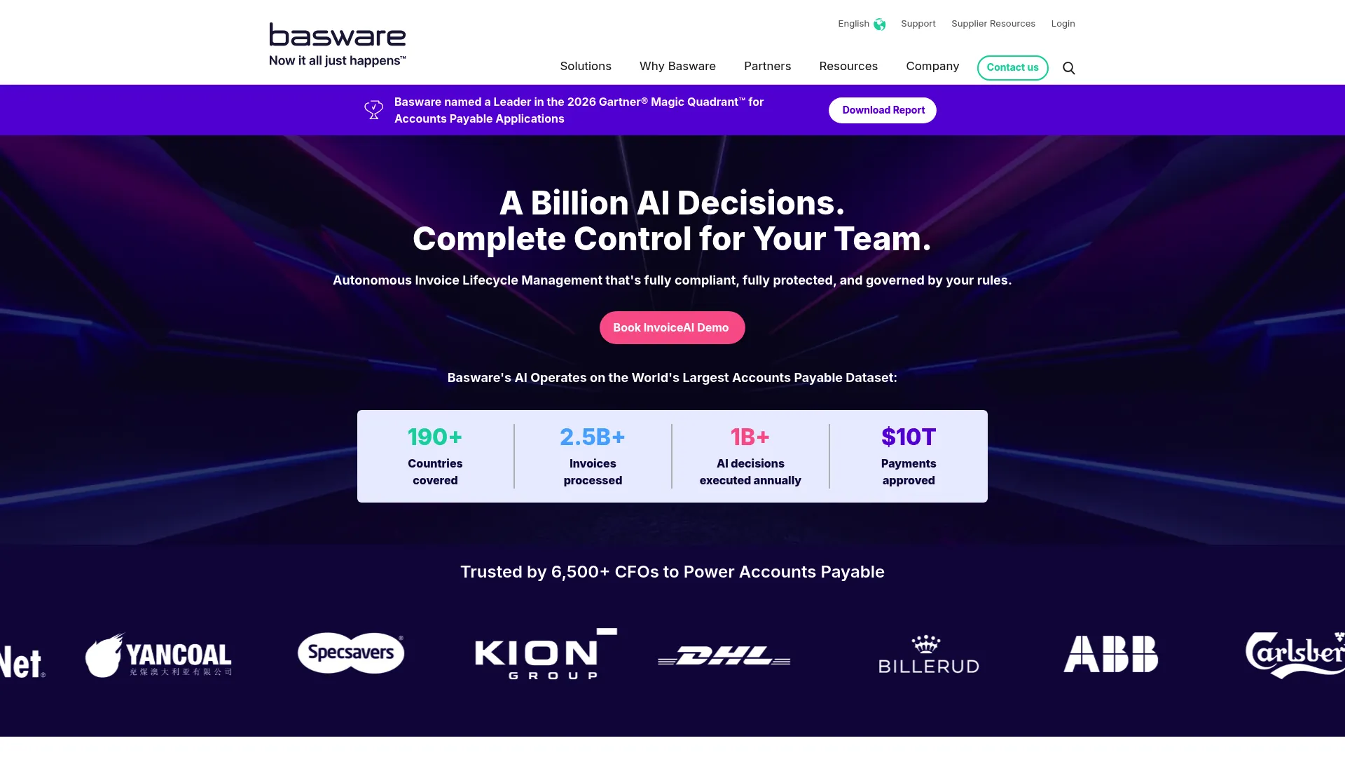 Basware invoice and procure-to-pay automation