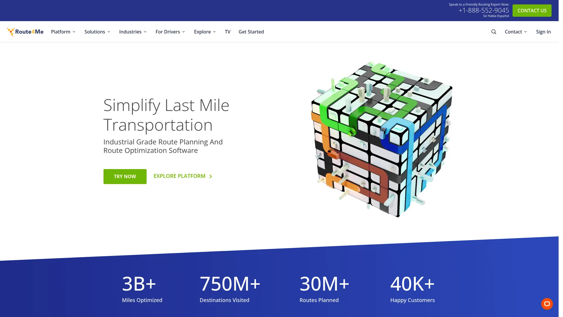 Route4Me route planning and optimization software