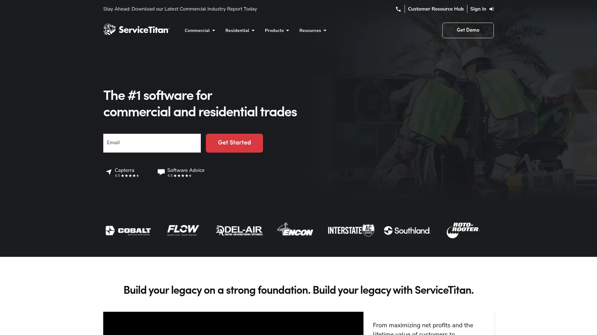 ServiceTitan field service platform