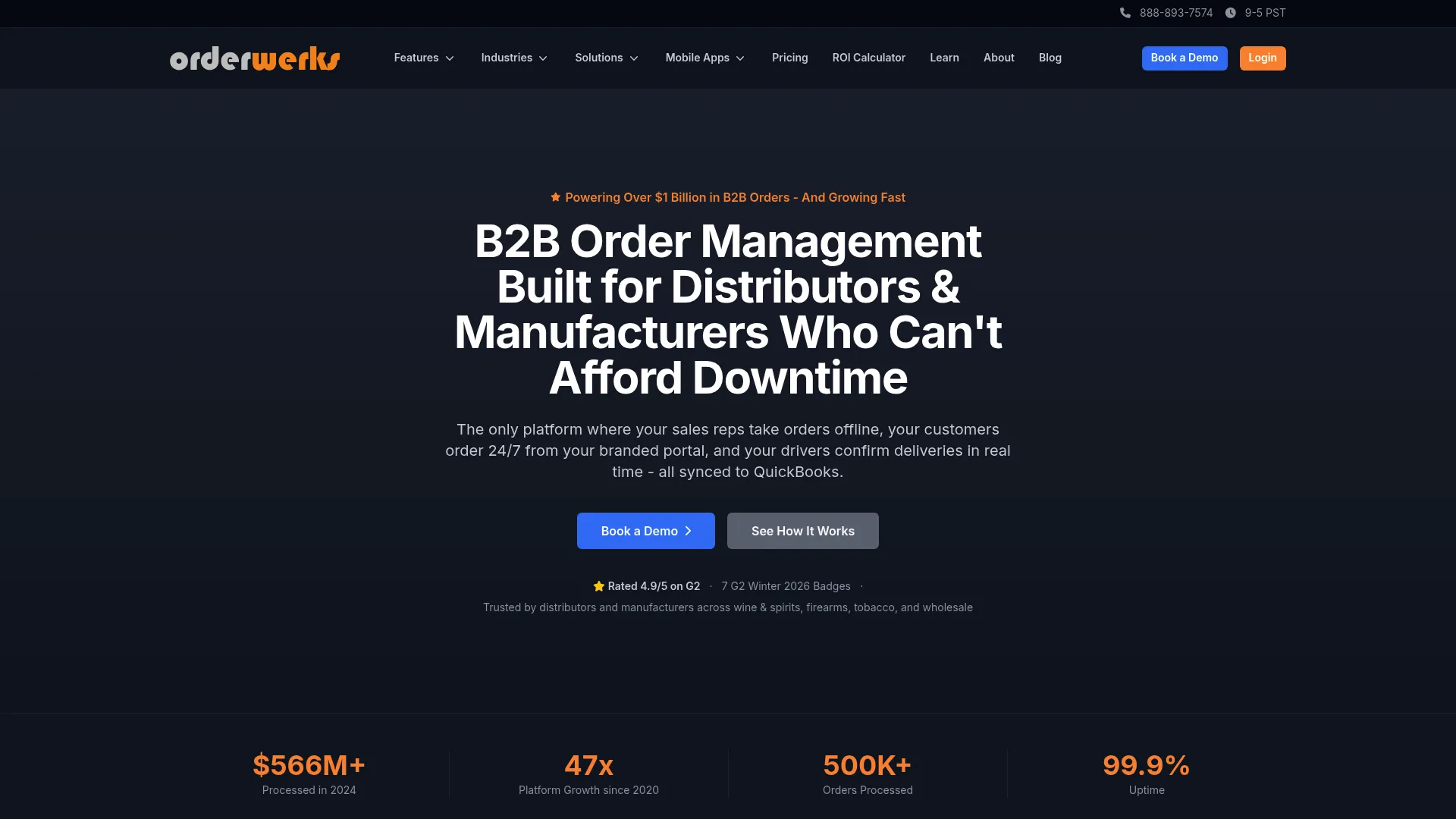Orderwerks B2B order management software