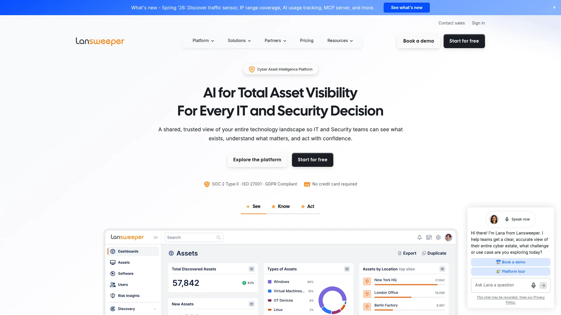 Lansweeper IT asset intelligence