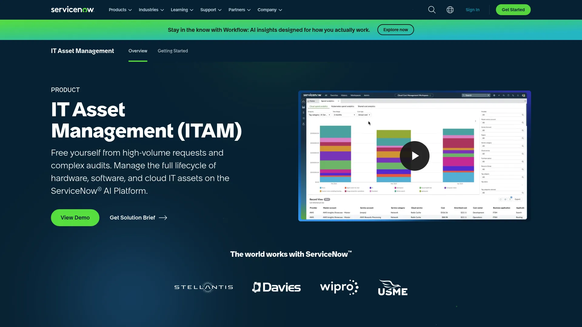 ServiceNow IT Asset Management