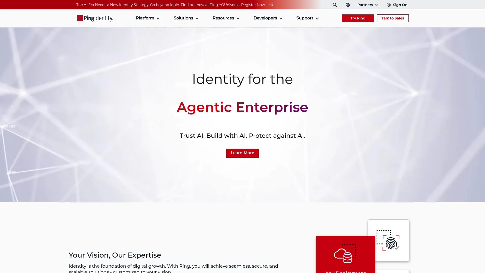 Ping Identity access management platform