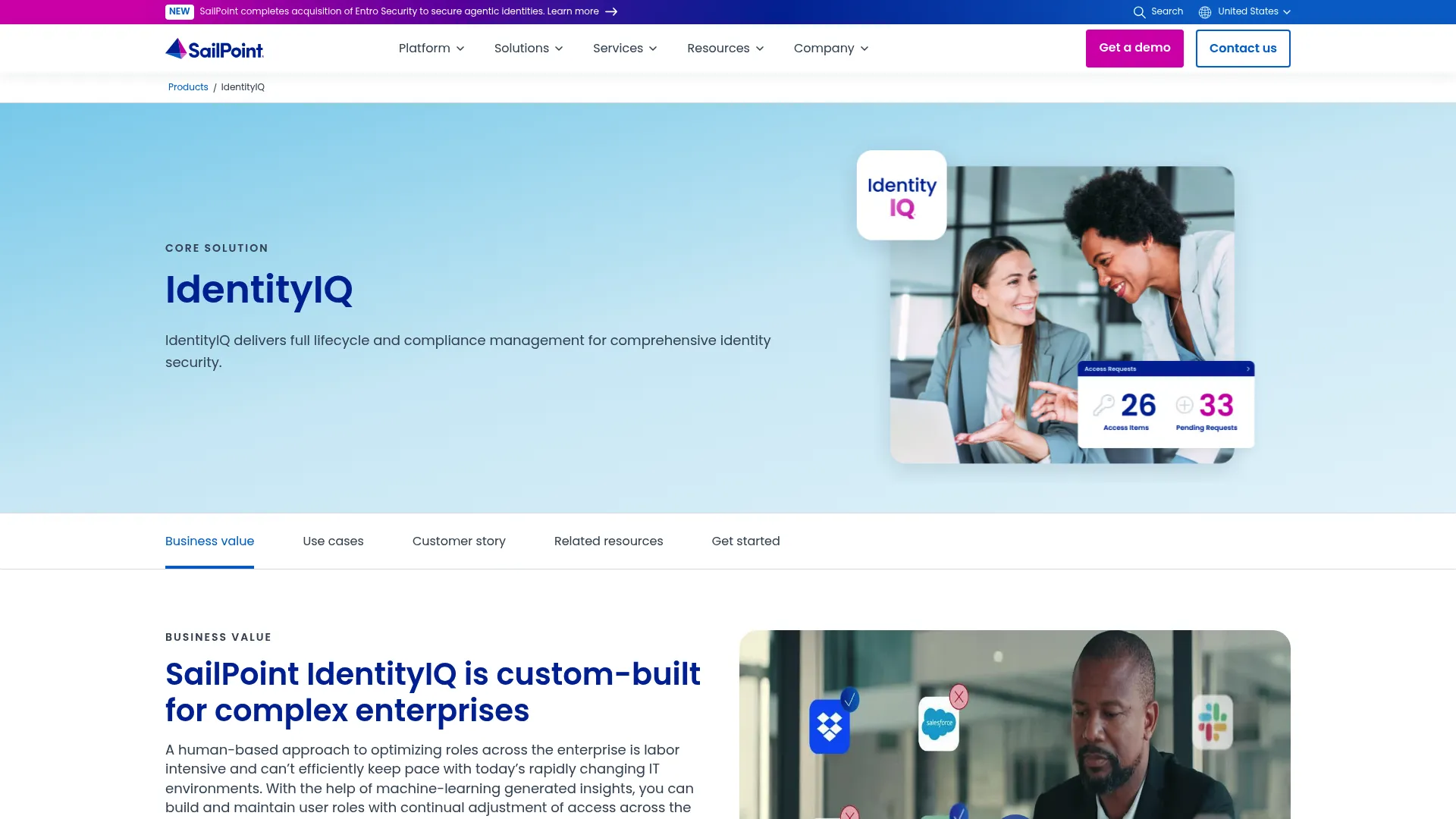 SailPoint IdentityIQ identity governance