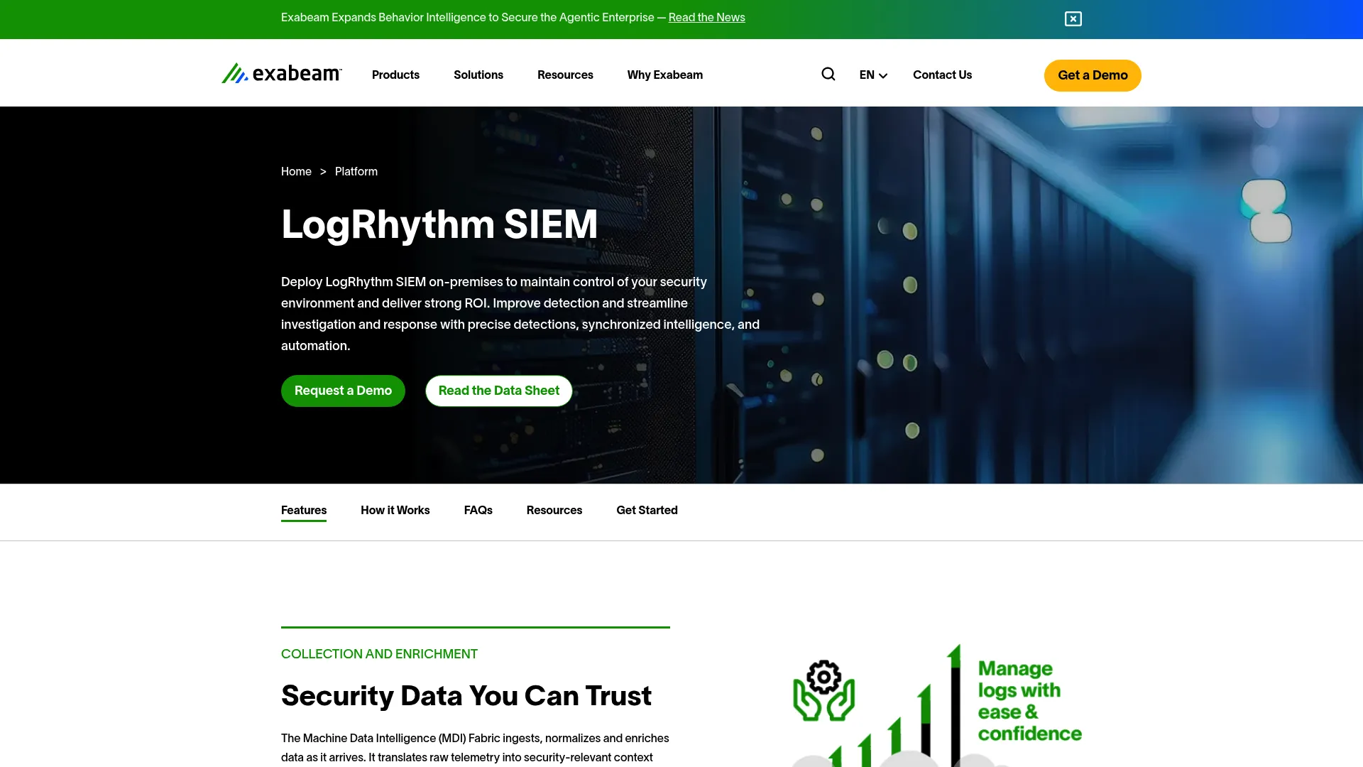 LogRhythm SIEM platform