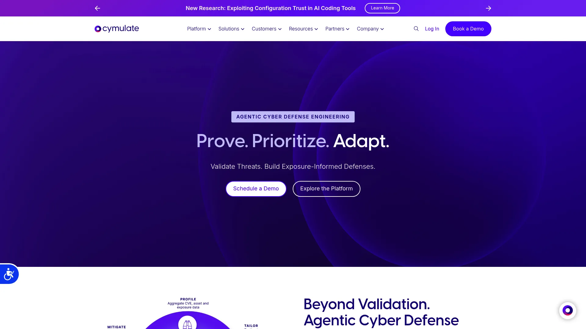 Cymulate breach and attack simulation platform