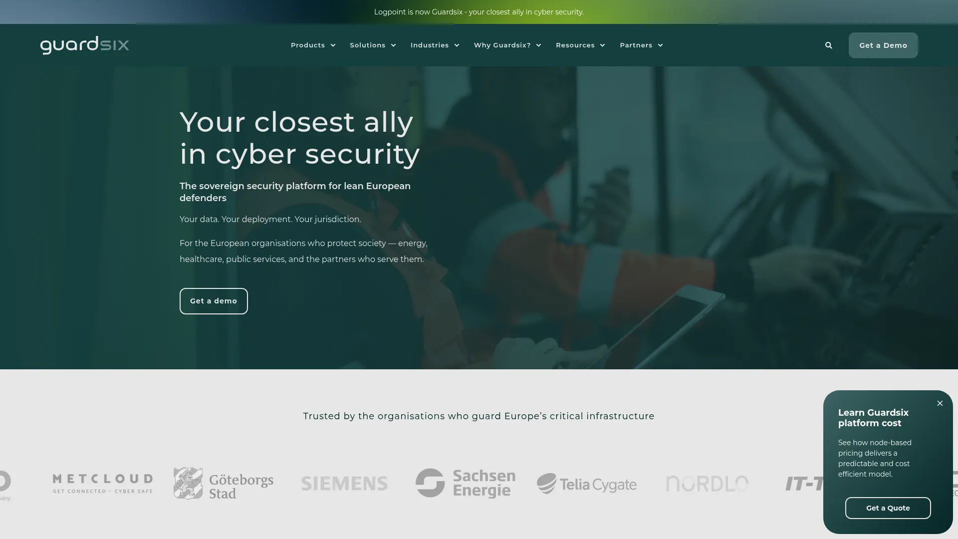 Logpoint SIEM and NDR platform