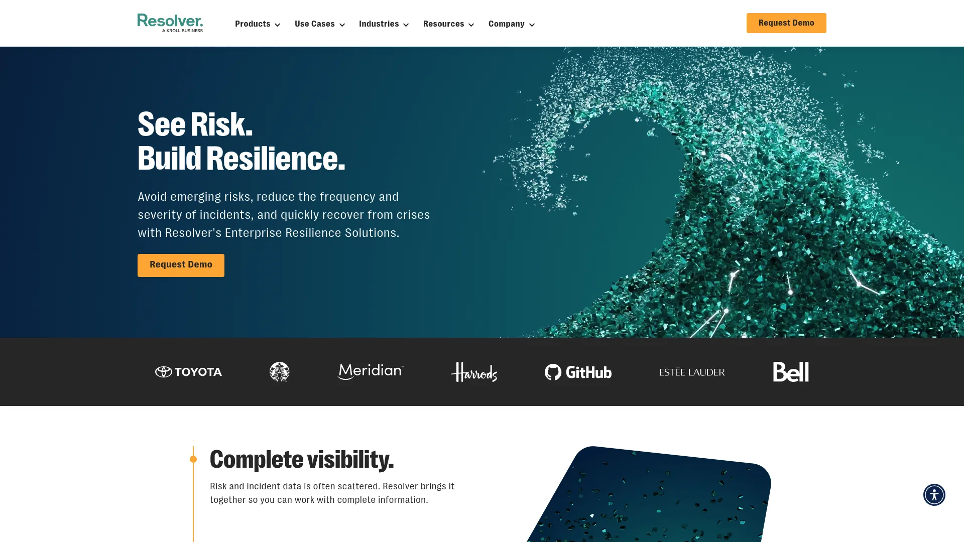 Resolver risk intelligence and GRC platform