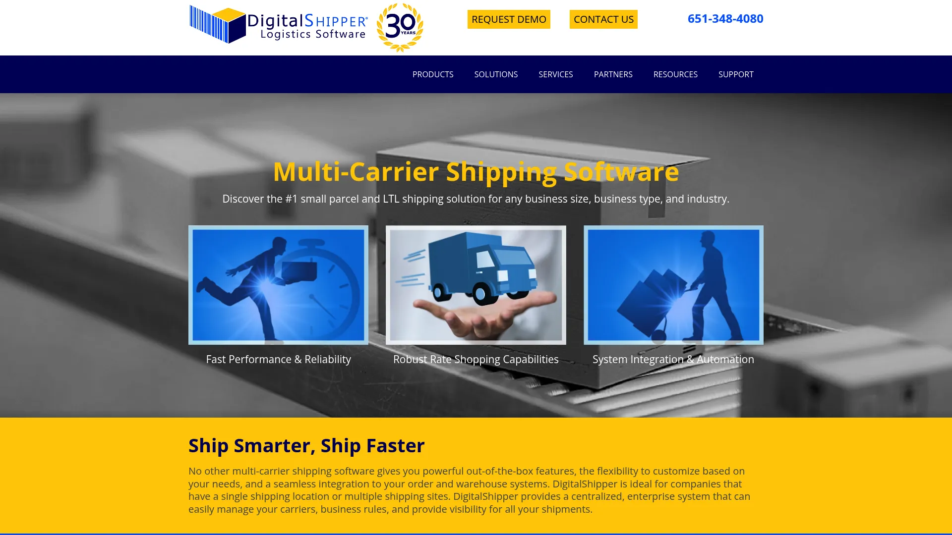 DigitalShipper enterprise shipping software