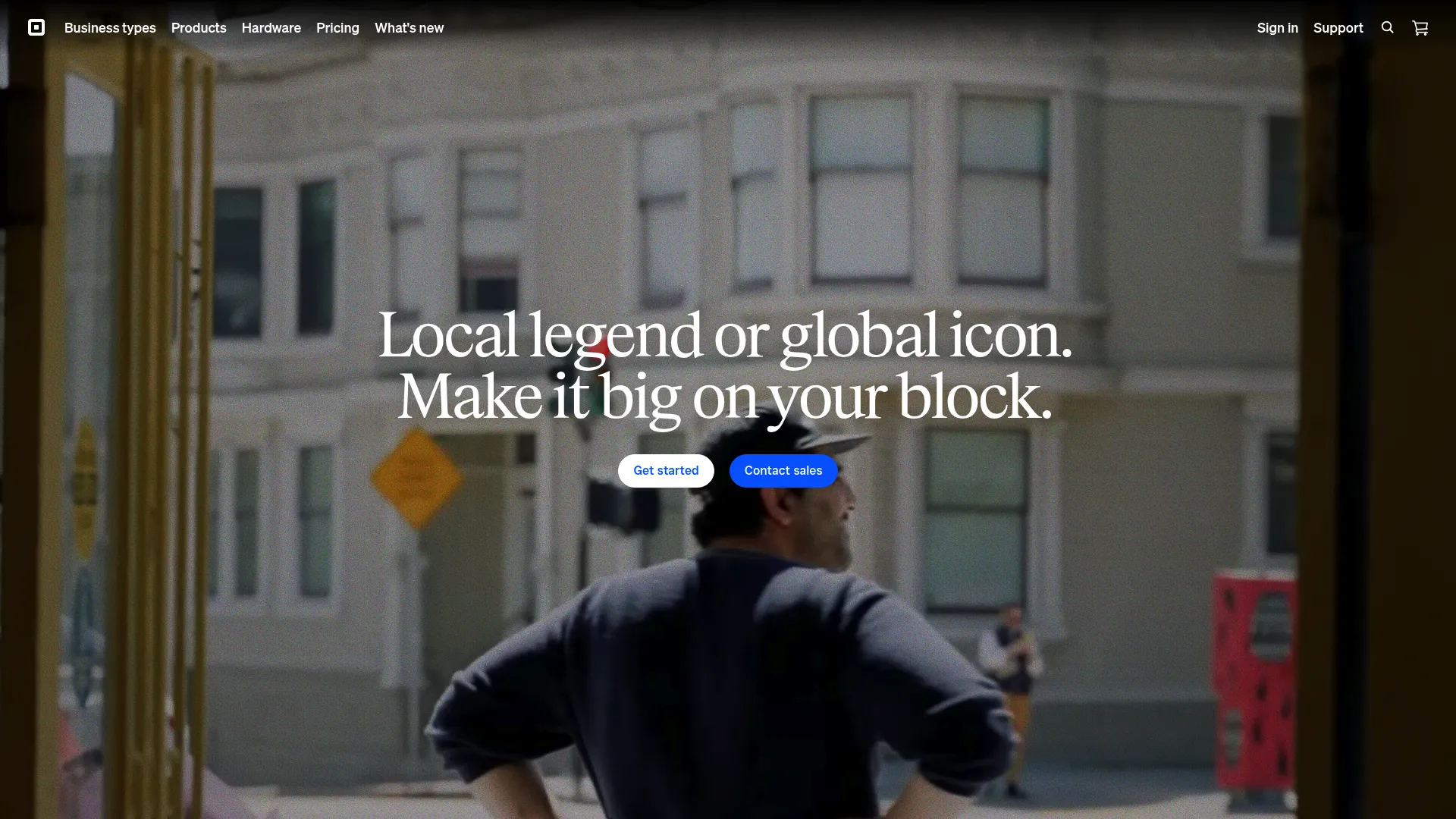 Square Appointments and point-of-sale software homepage