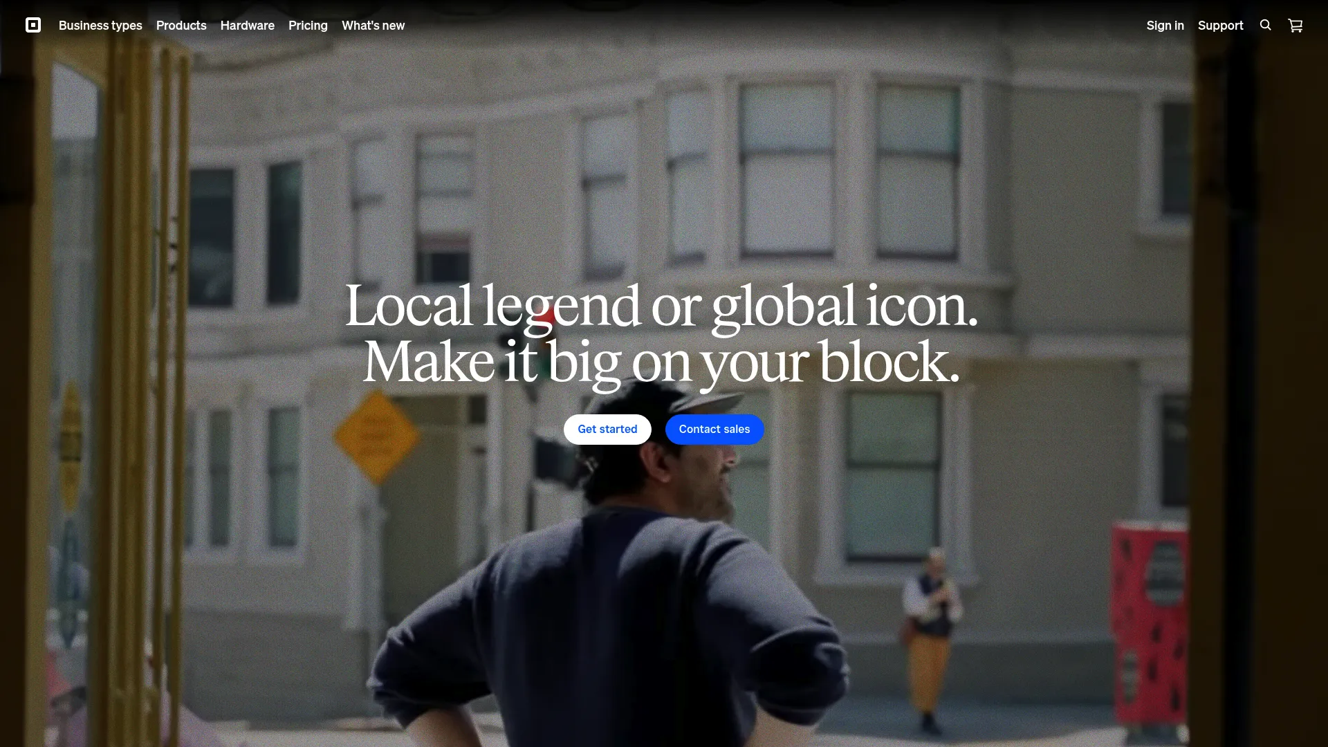 Square point of sale and booking platform