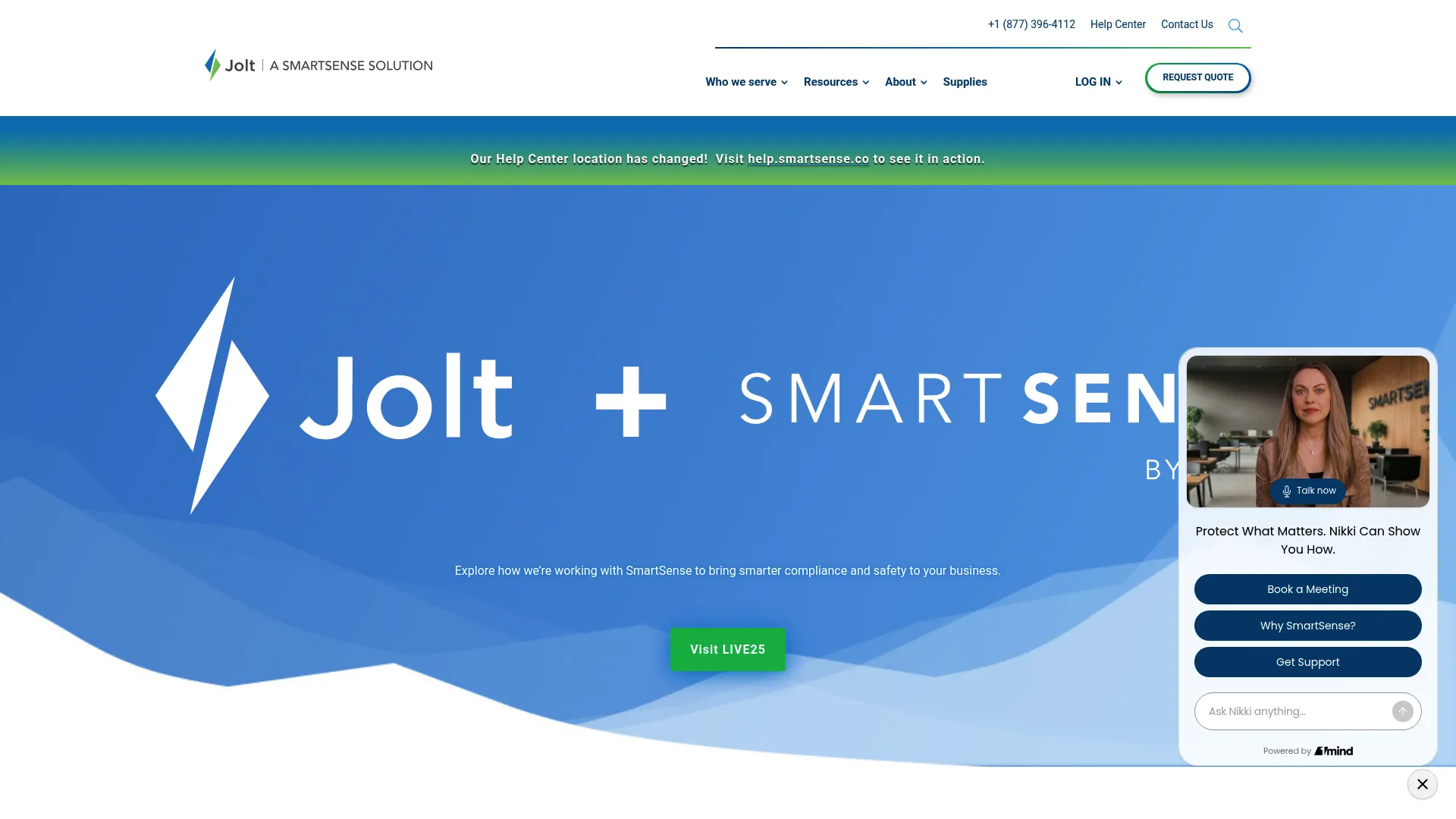 Jolt operations execution software homepage