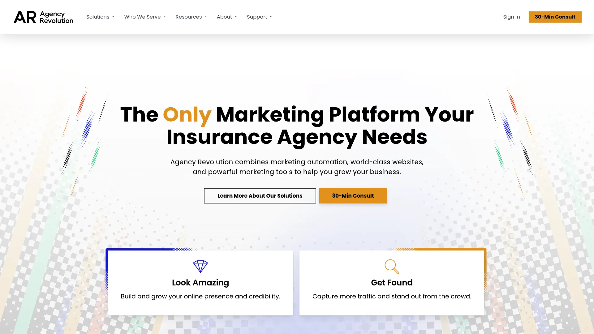 Agency Revolution insurance marketing platform