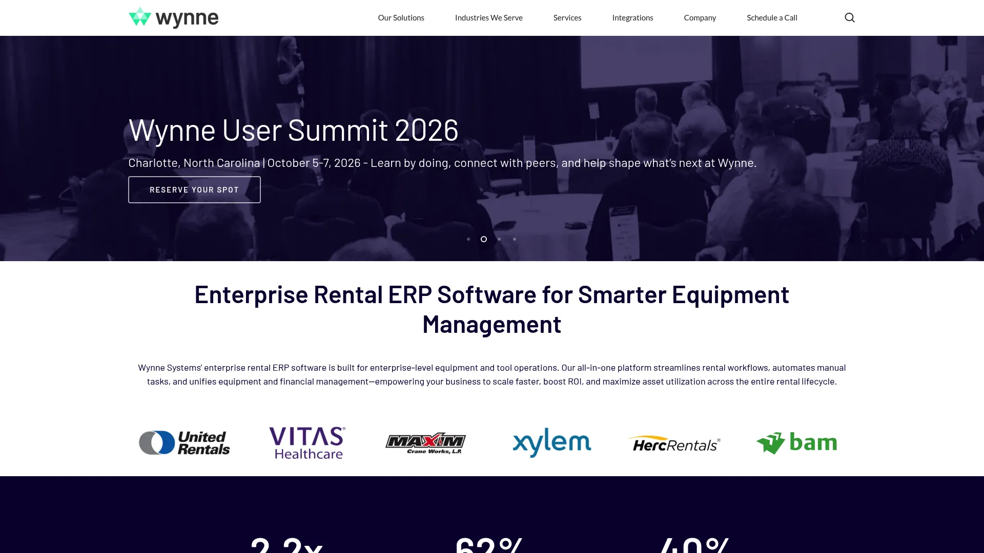 Wynne Systems enterprise rental ERP software