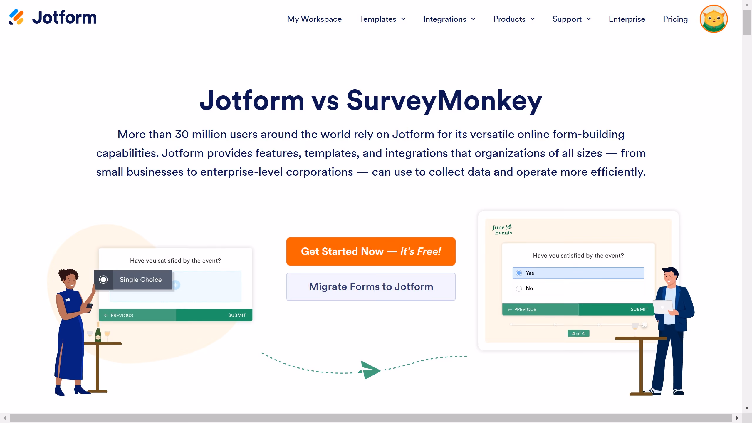 How to import SurveyMonkey forms to Jotform