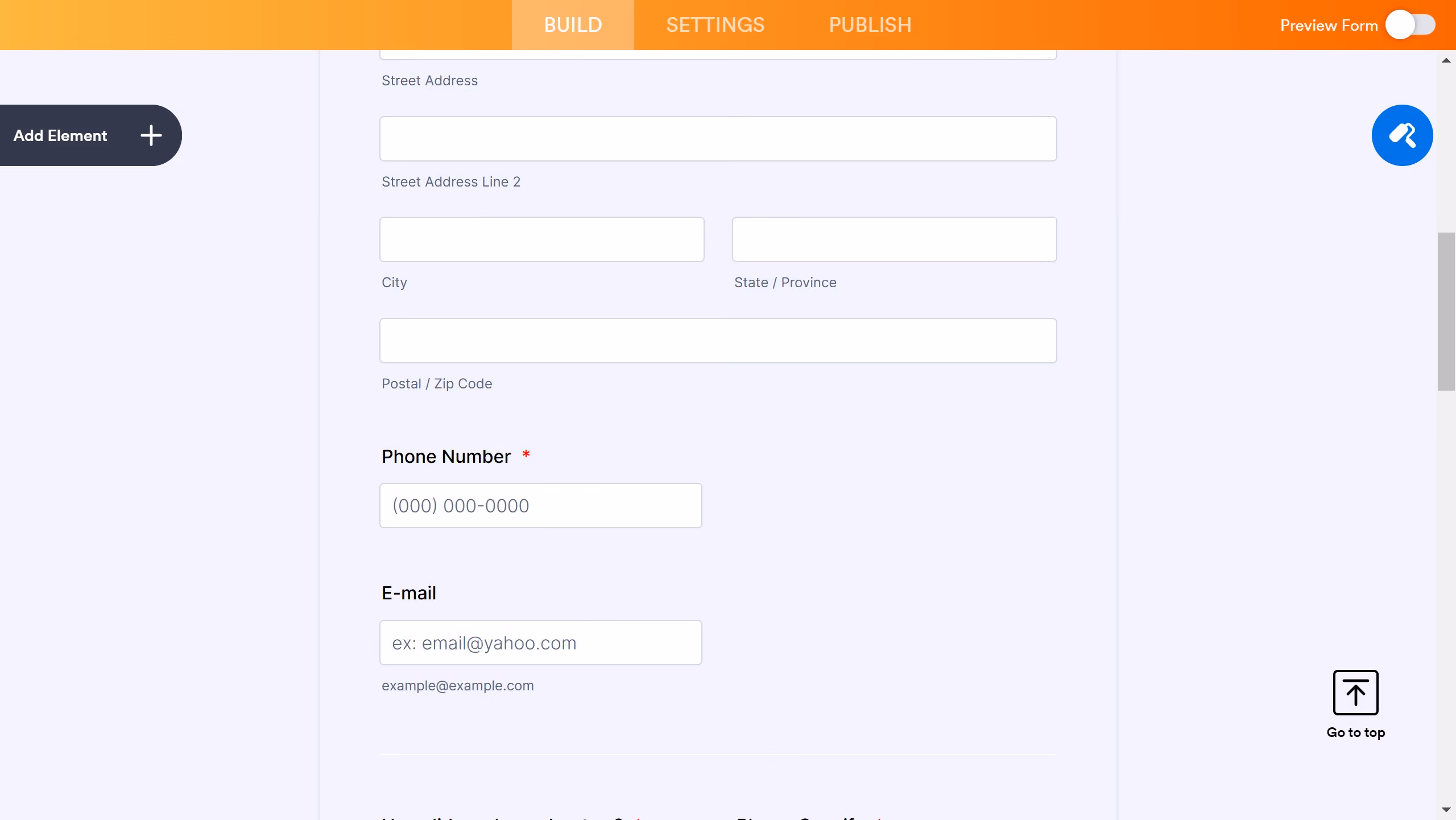 How to group your form fields on Jotform