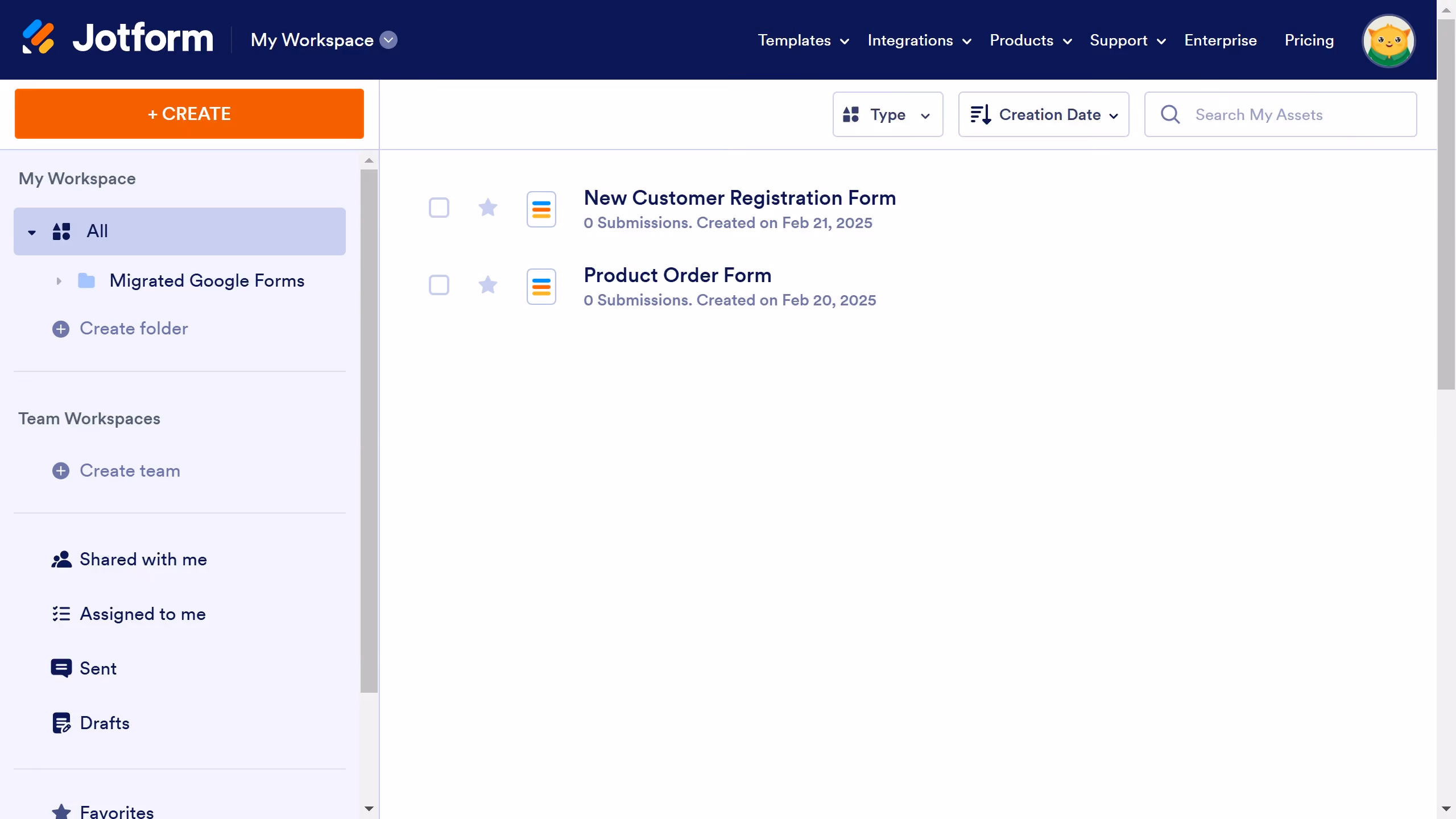 How to clone an existing form from a URl on Jotform