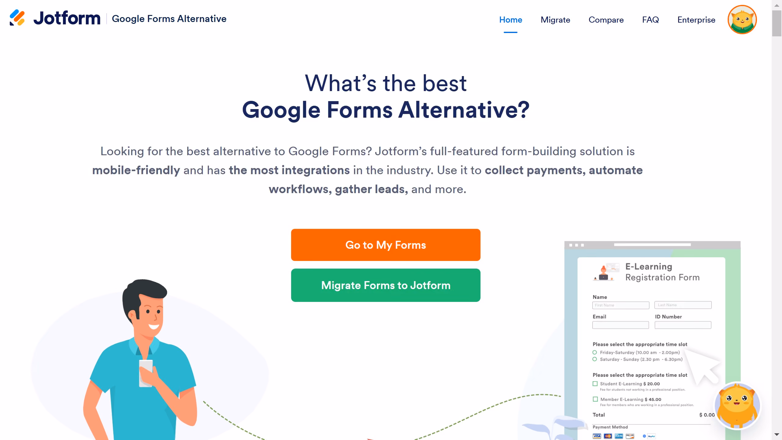 How to import Google Forms to Jotform
