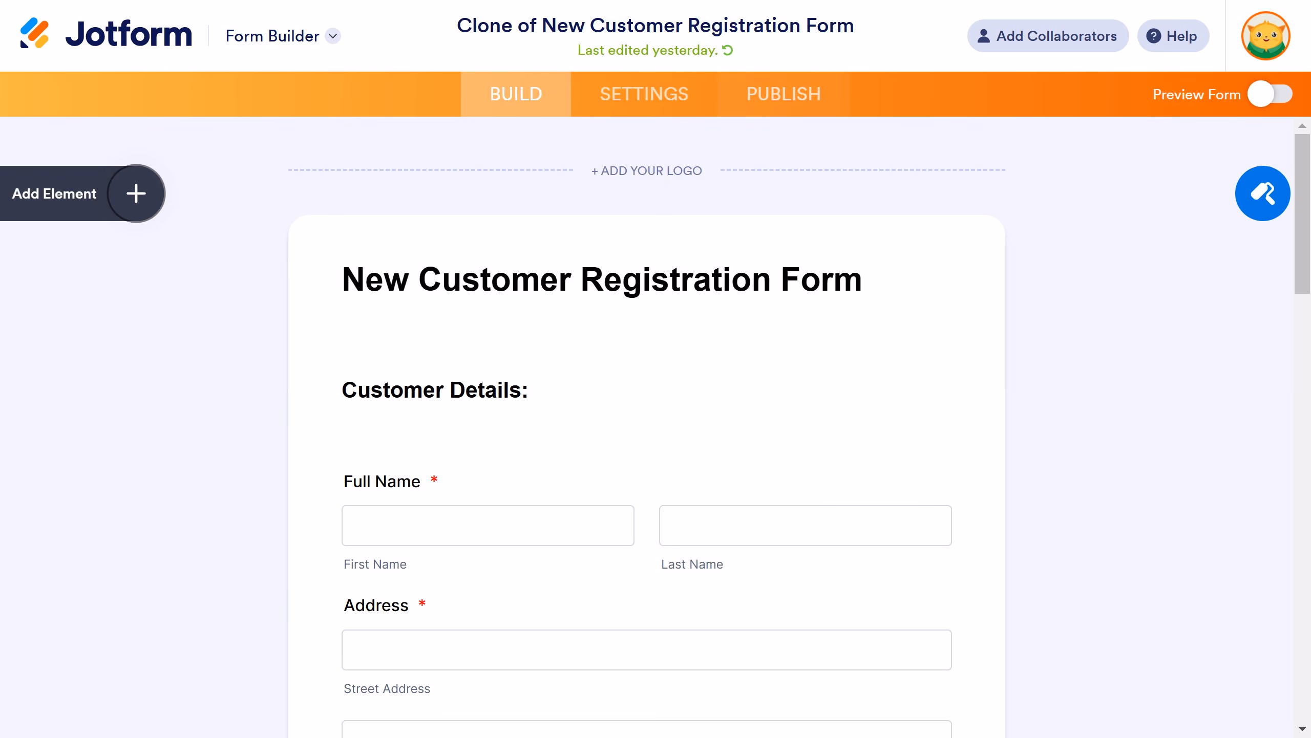How to share a Jotform form link in social media
