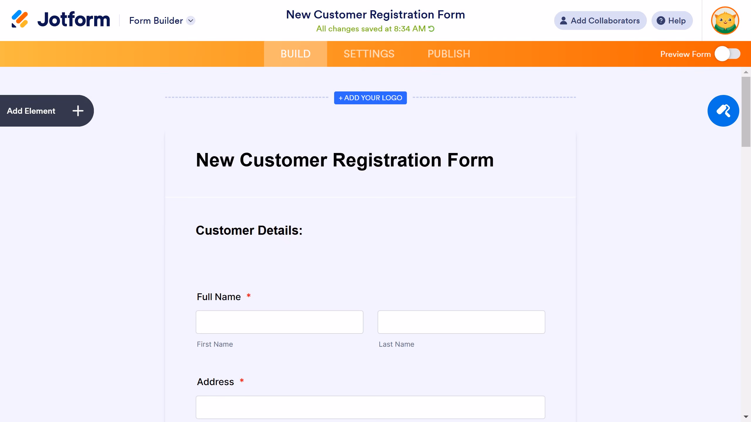 How to change a preview image when you share a Jetform form on social media