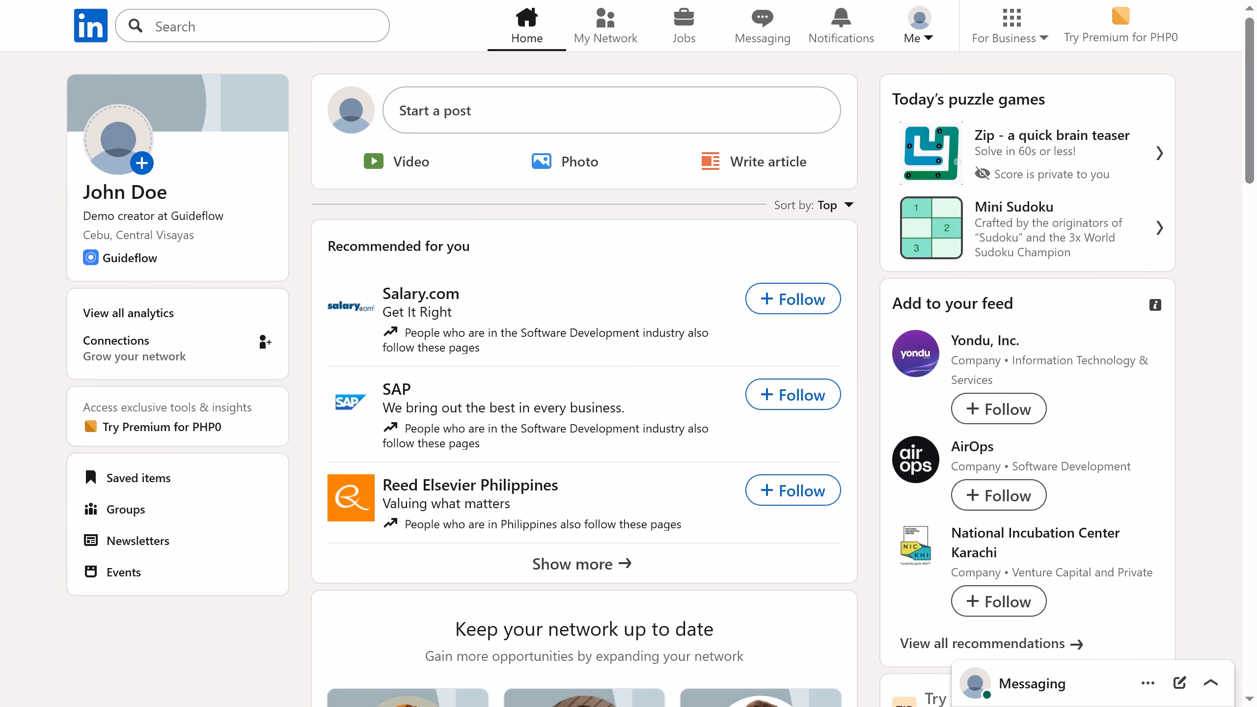 How to access your resume in LinkedIn