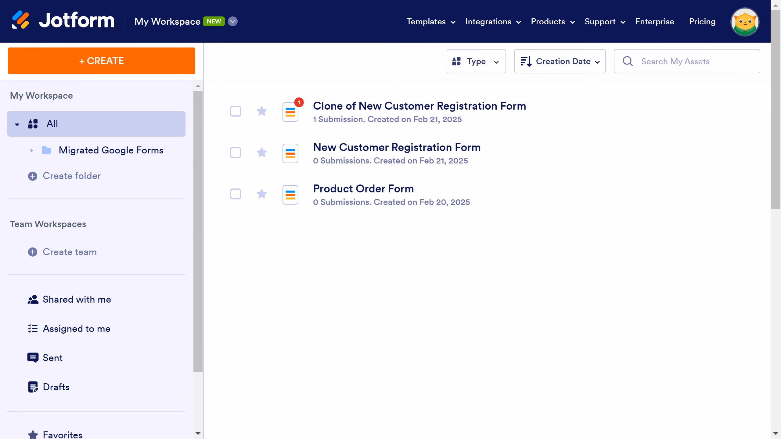 How to export all of your data at once on Jotform