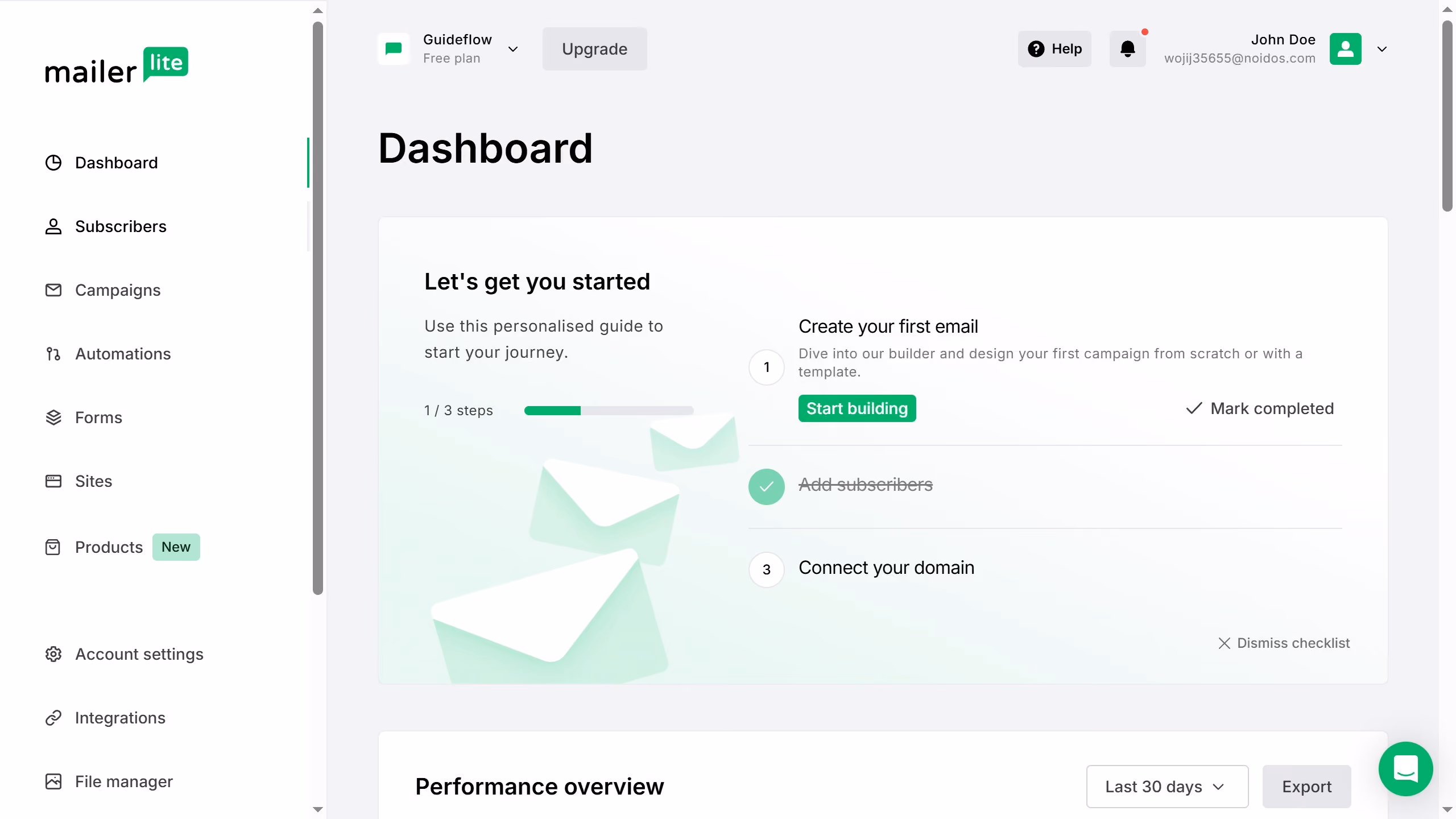 How to toggle subscriber state column in Mailerlite