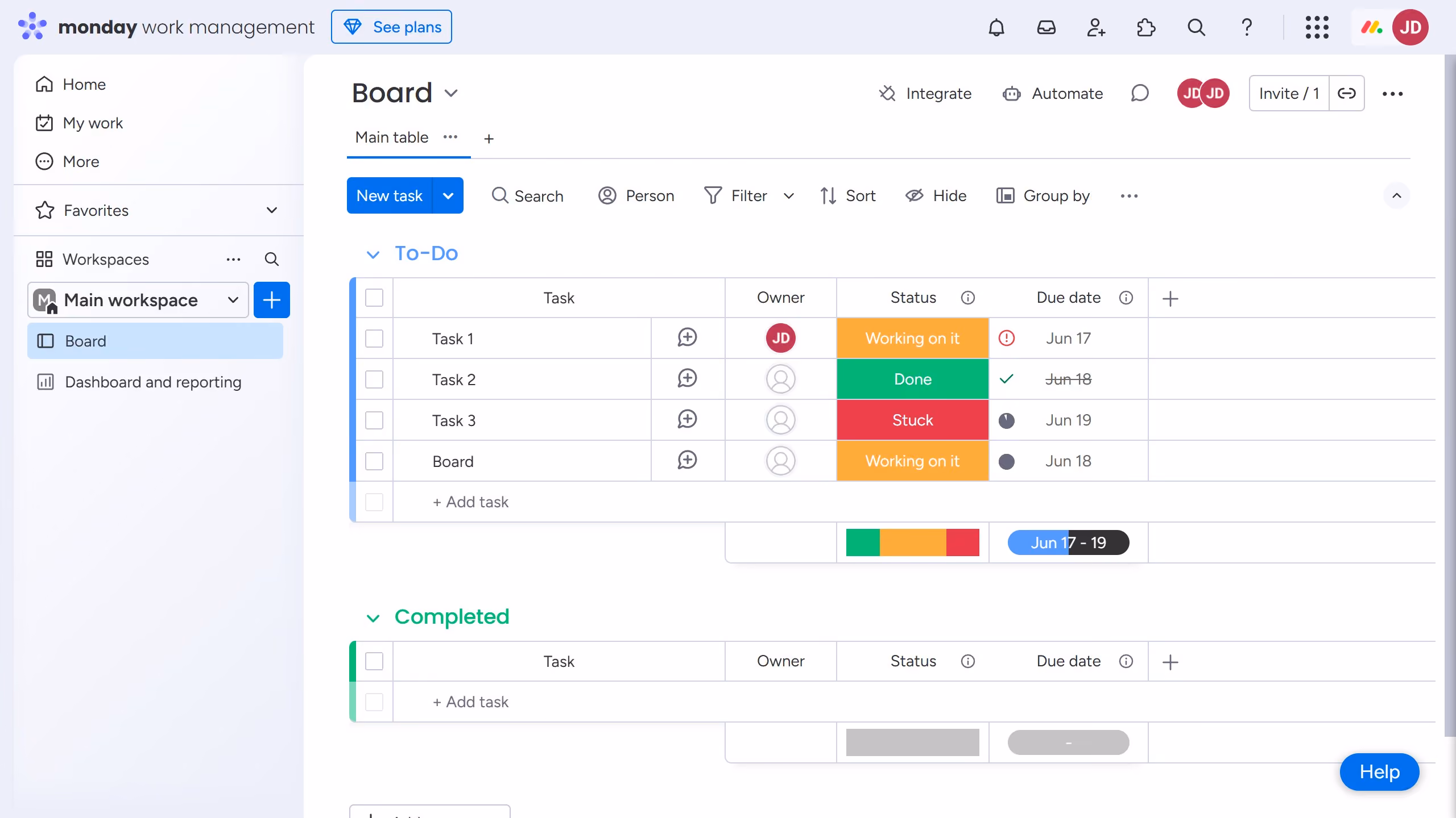How to create a form in Monday.com