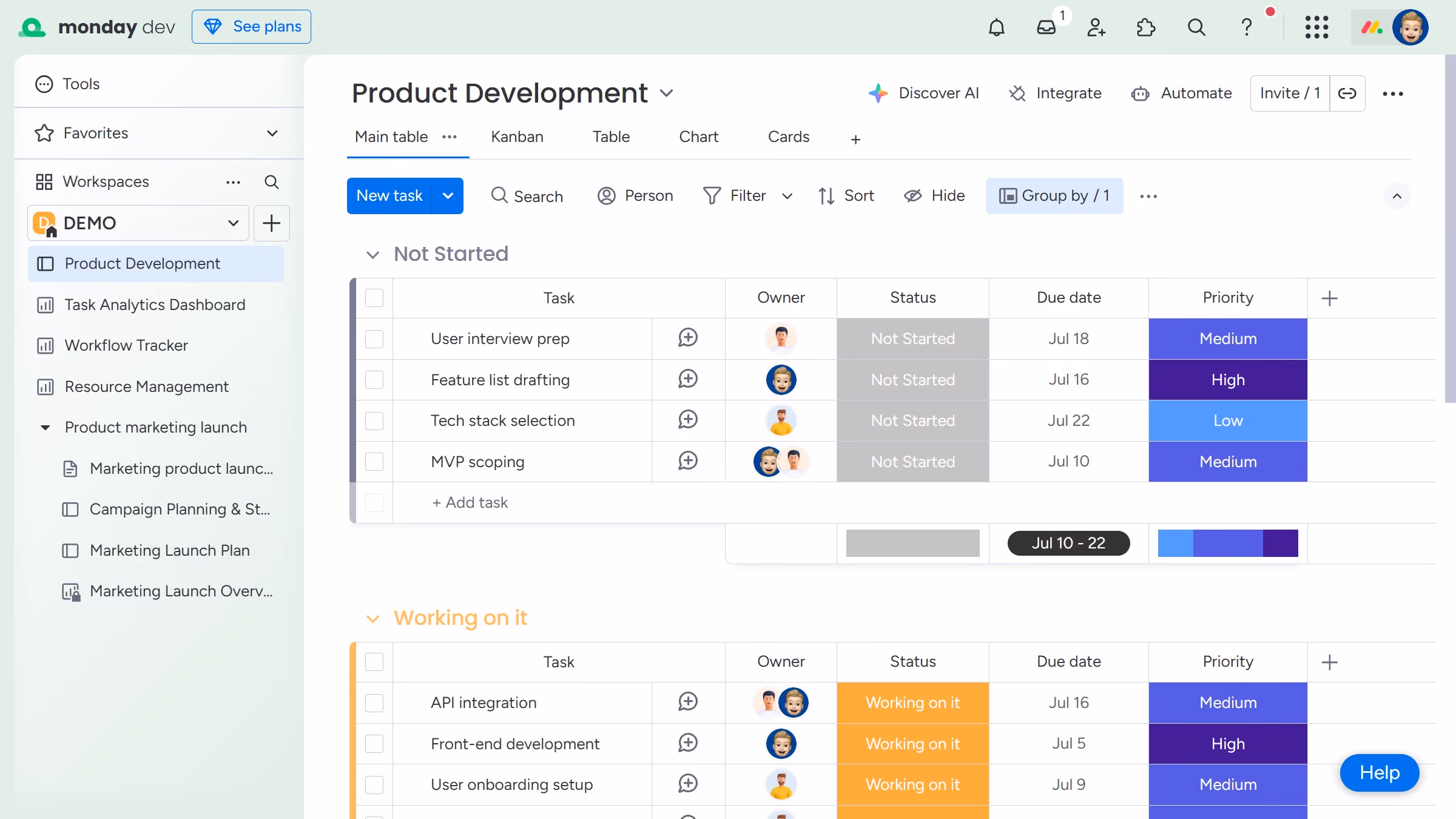 How to access user management in Monday.com