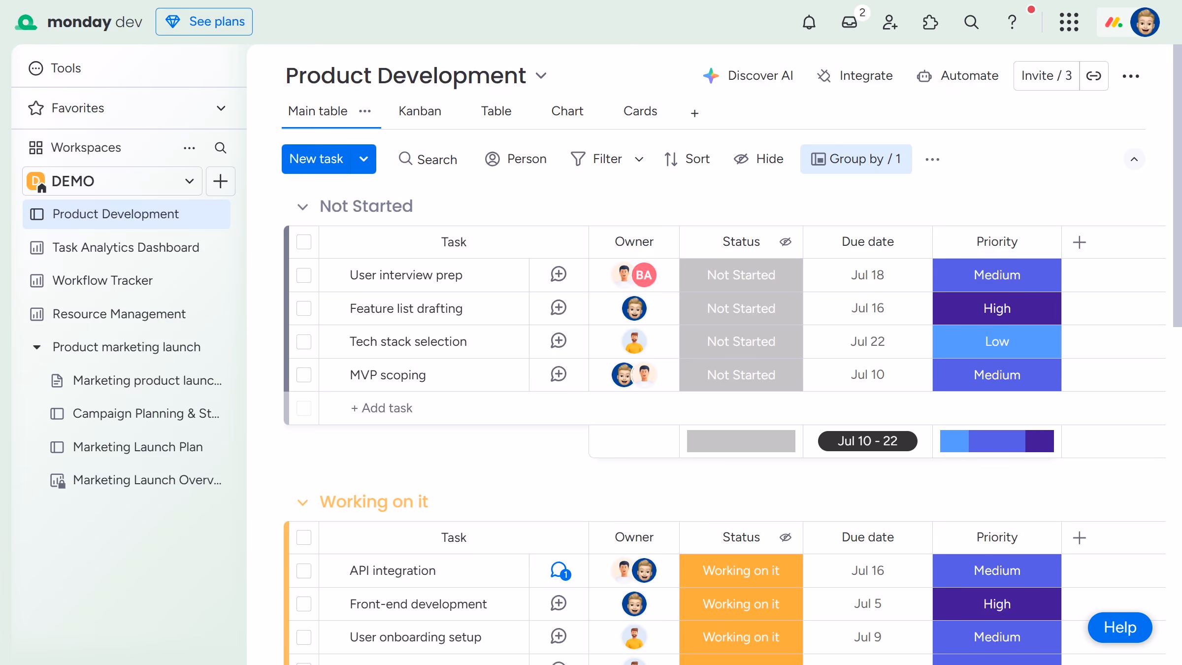 How to add a member to an existing board in Monday.com