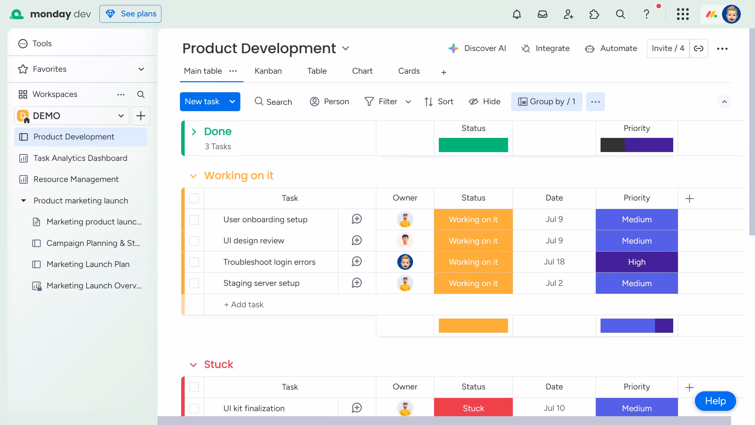 How to create a subitem in Monday.com