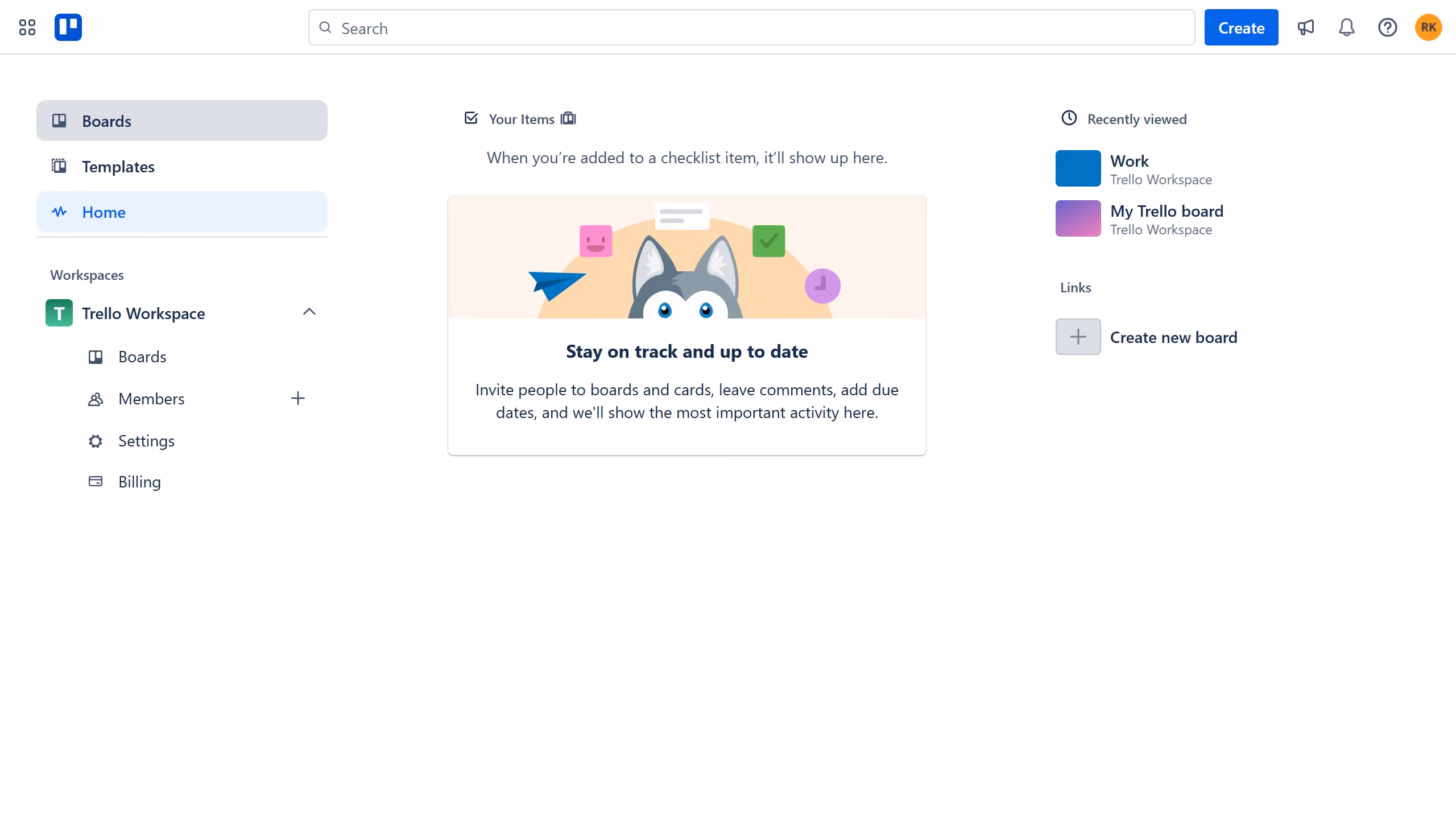 How to start a board in Trello