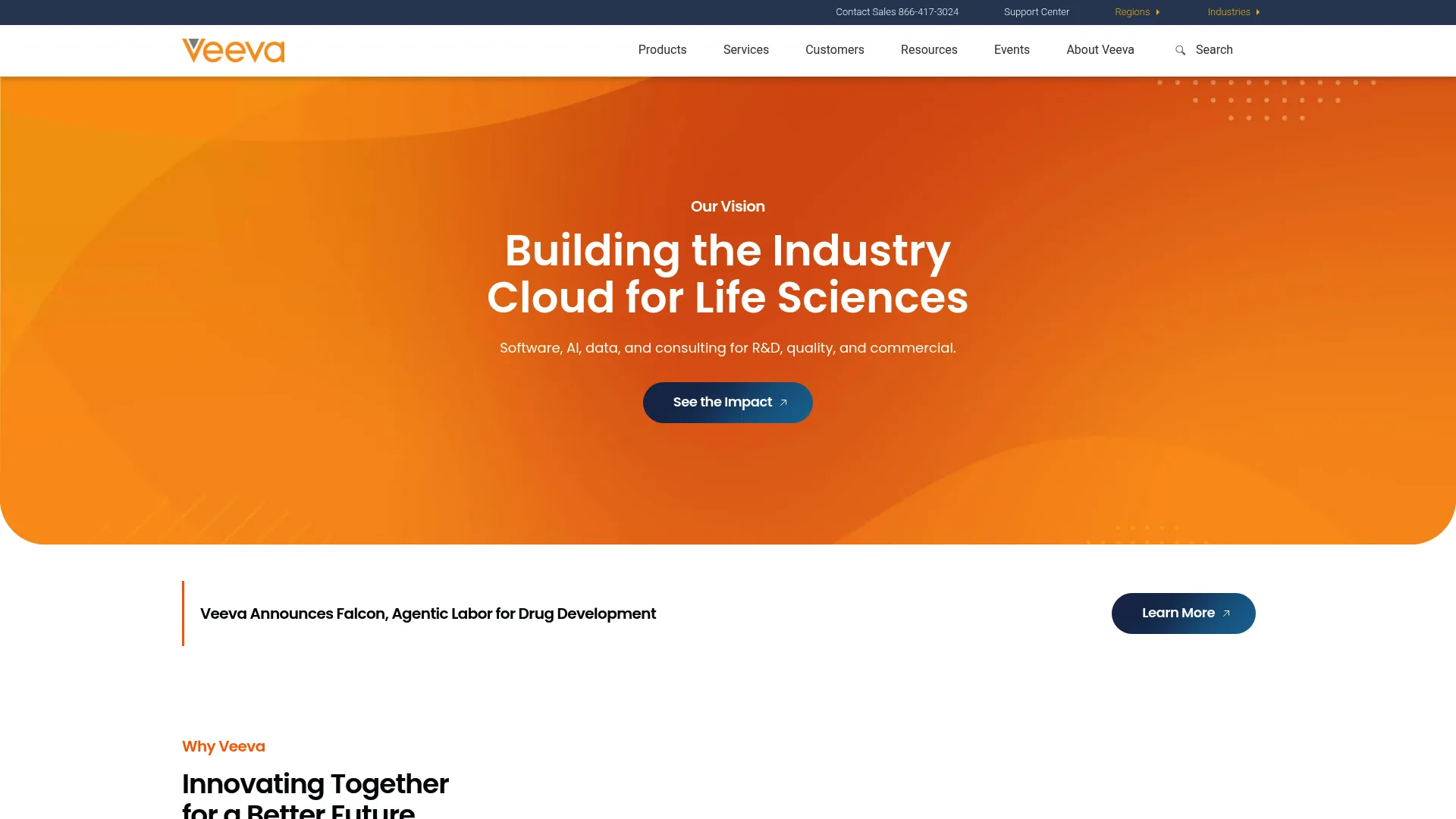 Veeva Vault Clinical platform page