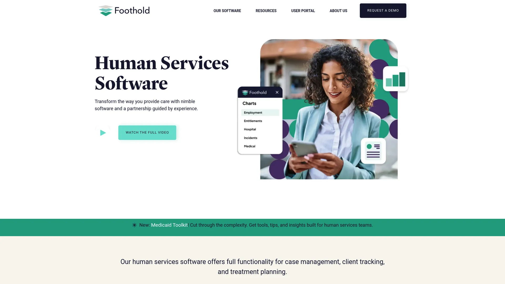 Foothold Technology substance abuse treatment software