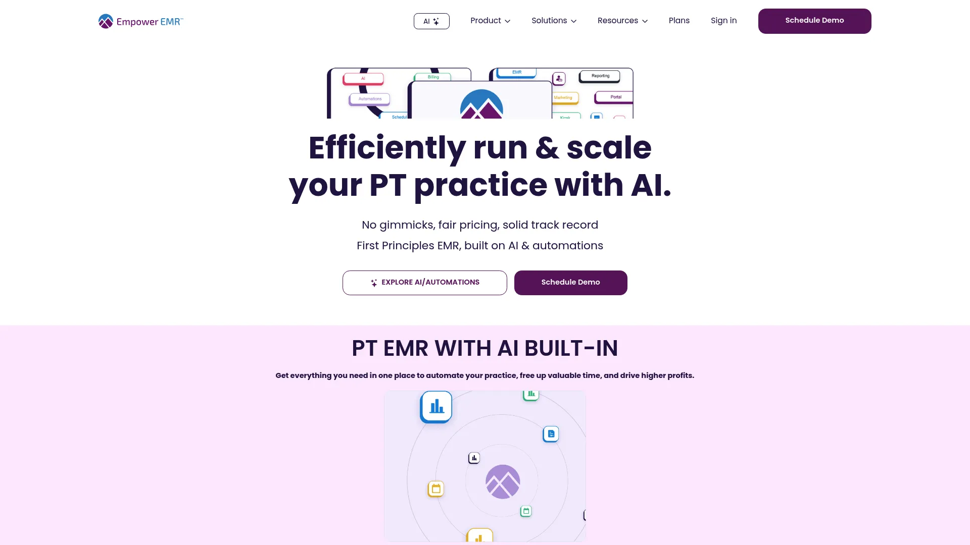 Empower EMR physical therapy software