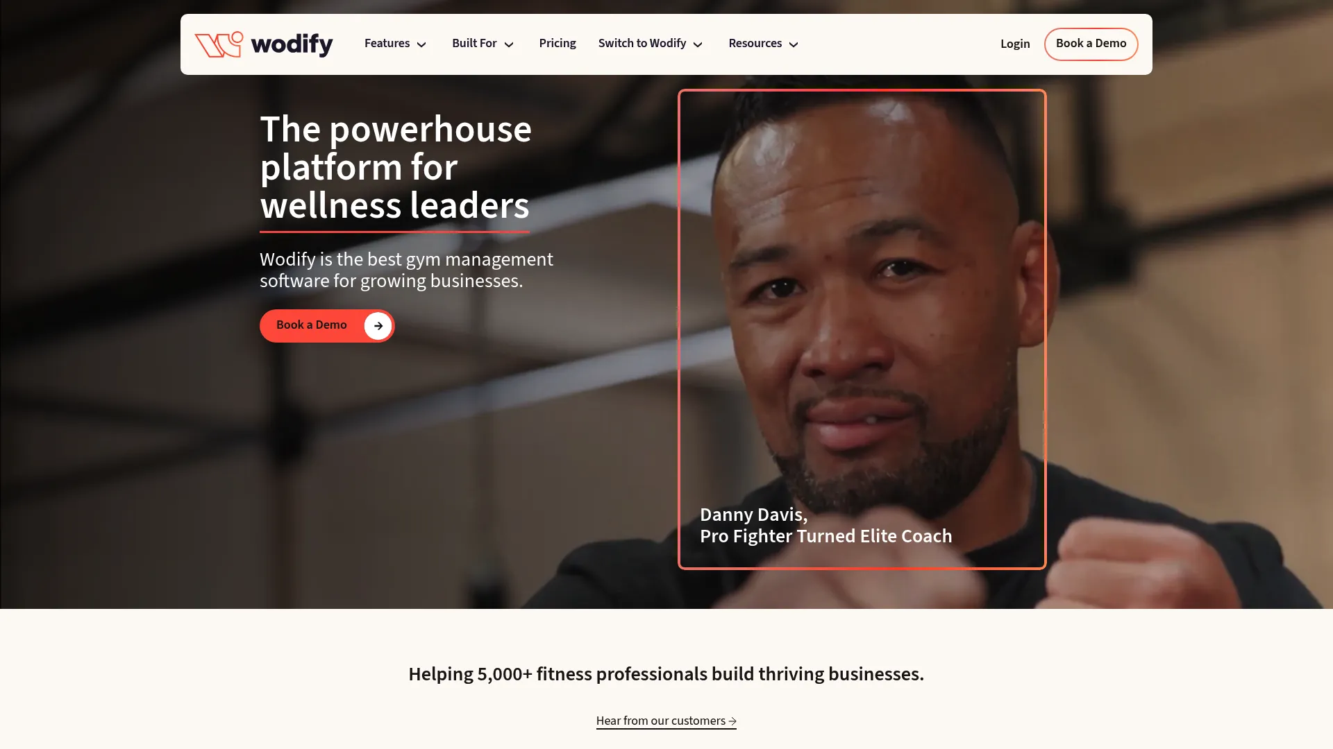Wodify gym management software performance tracking dashboard