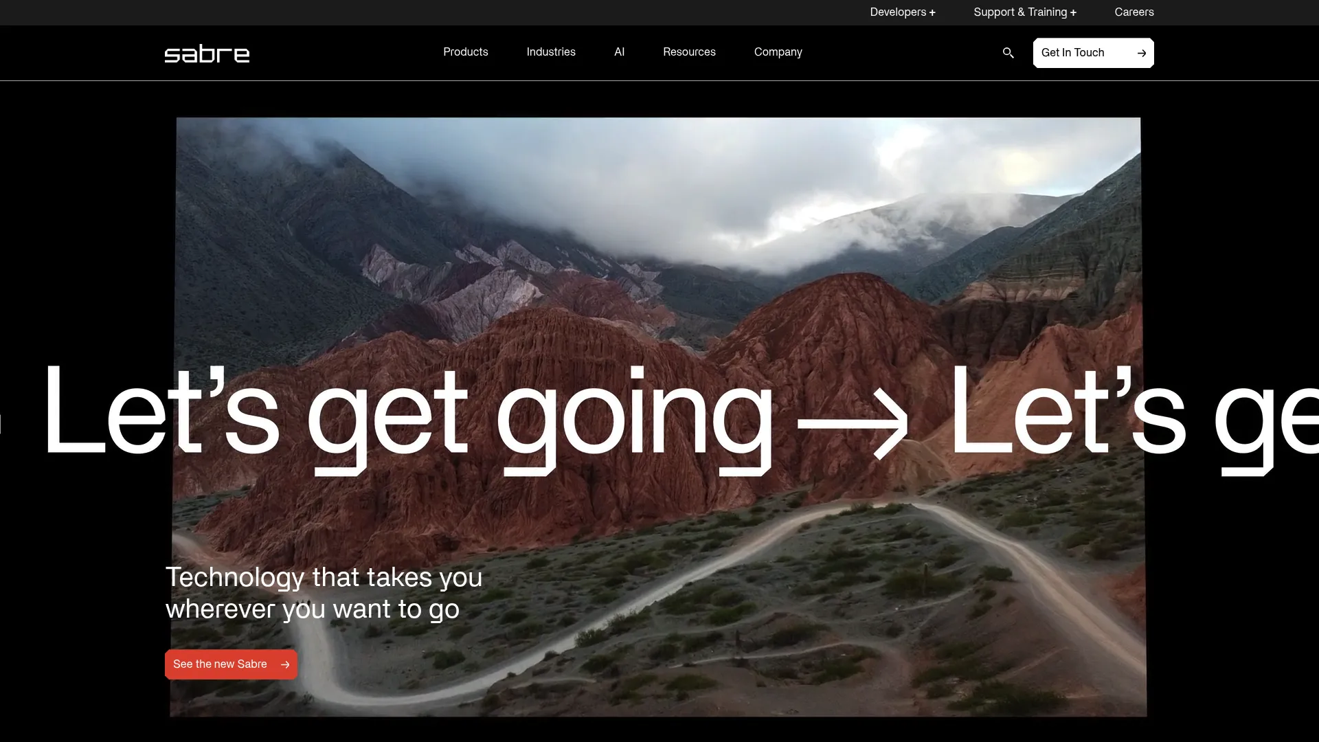 Sabre travel technology platform